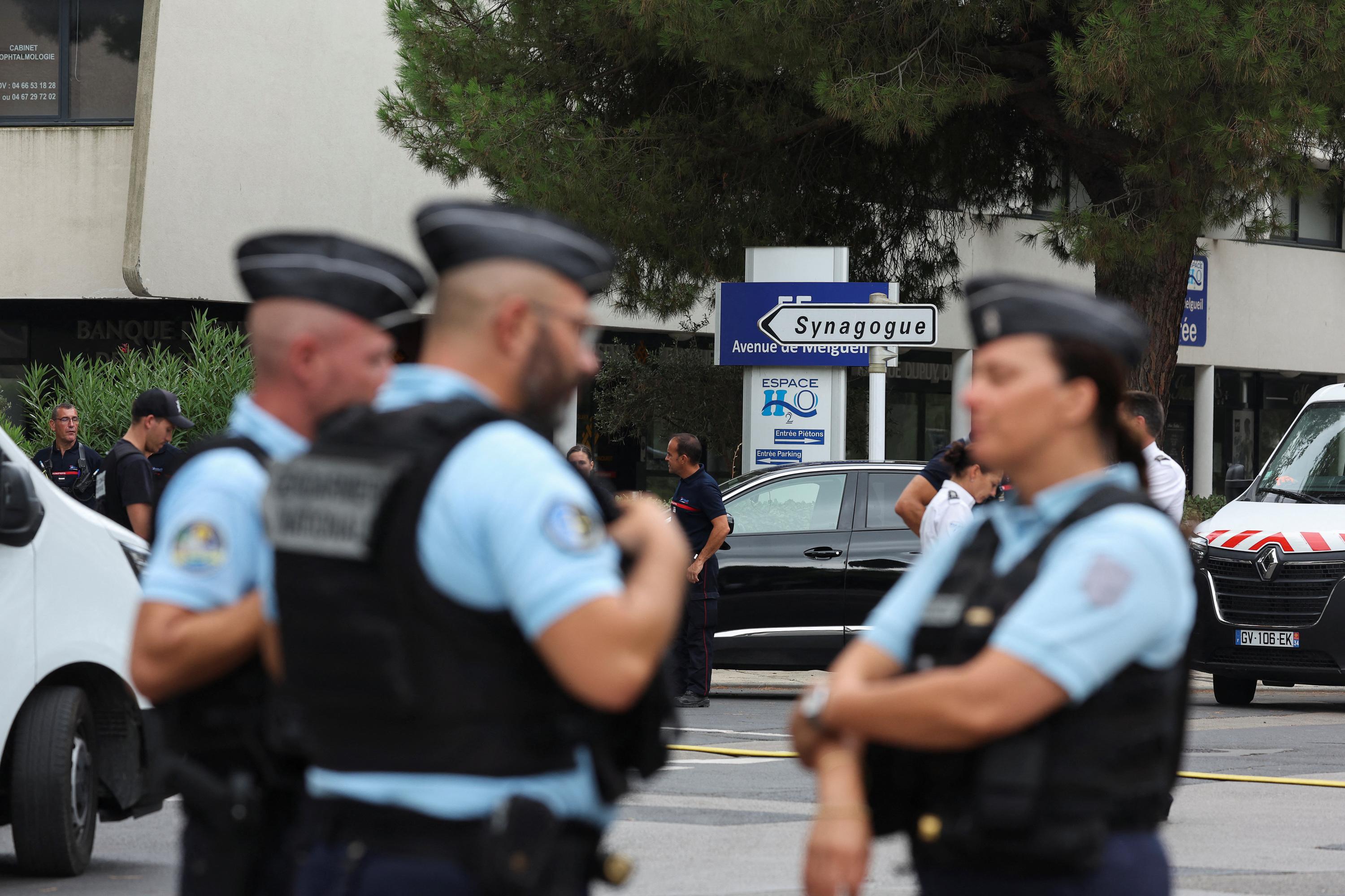 Synagogue de La Grande Motte : l'incendiaire et deux personnes toujours en garde à vue