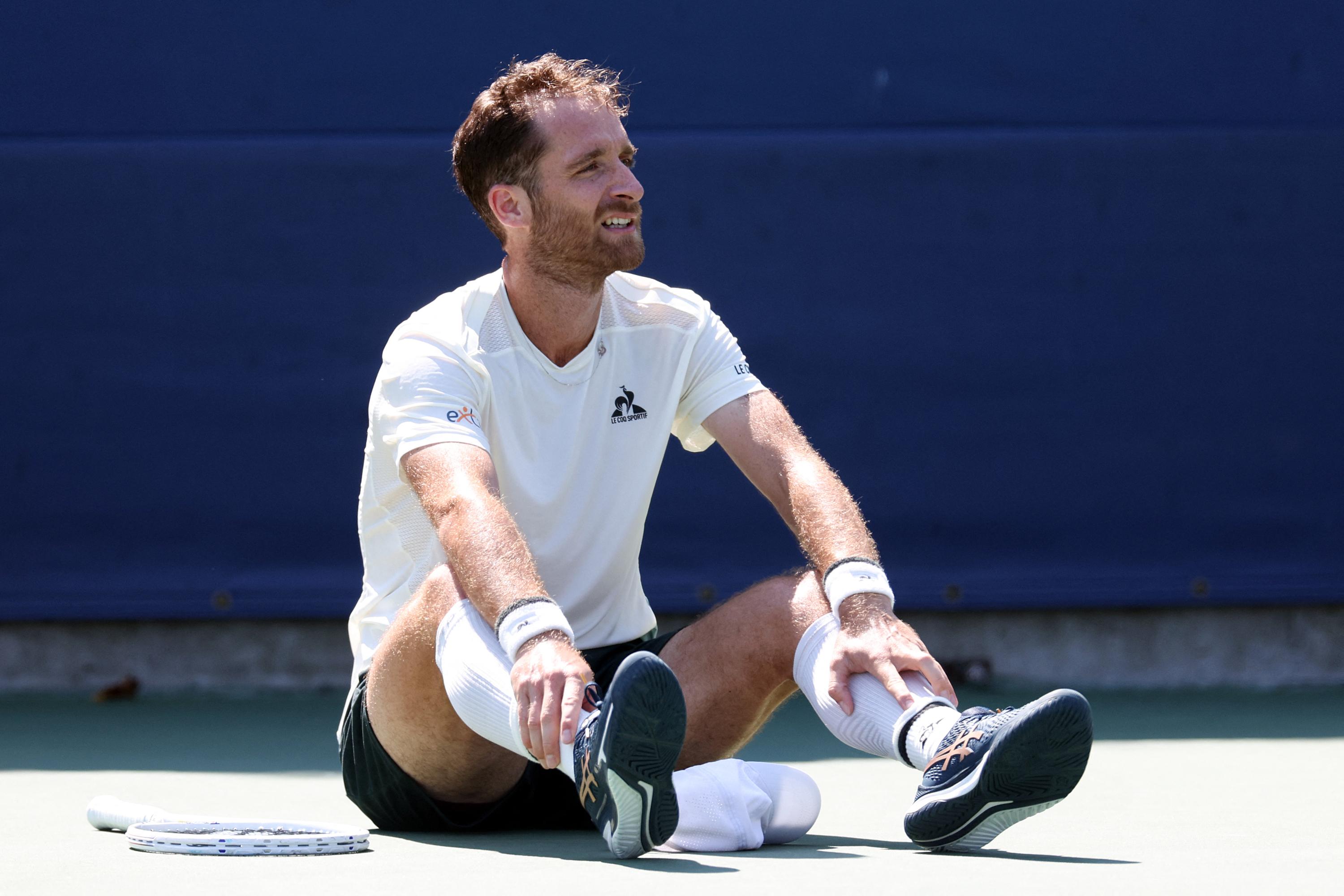 US Open: Le français Constant Lestienne, diminué physiquement, battu au premier tour