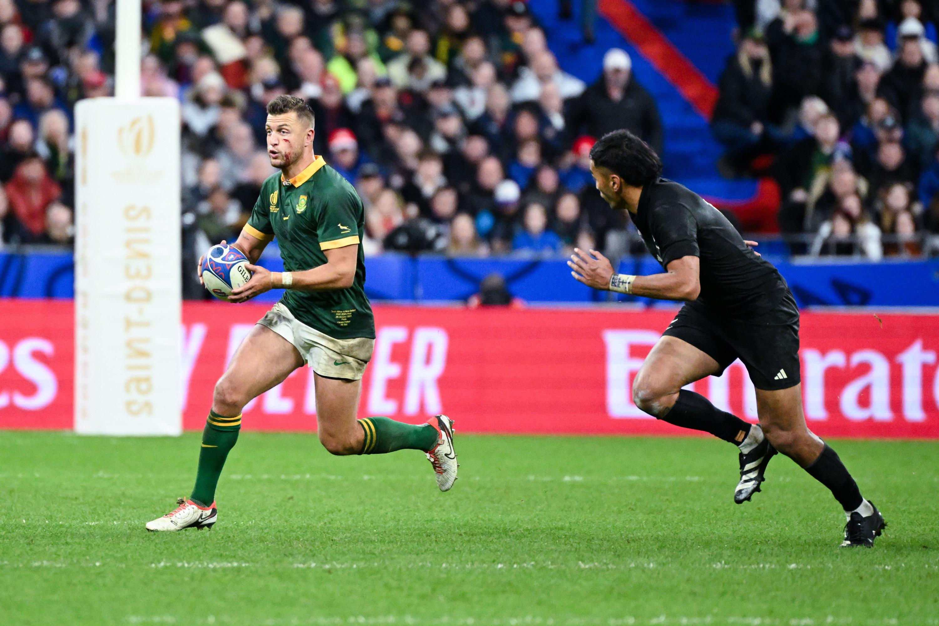 Rugby : sept changements chez les Springboks, Pollard et Le Roux titulaires contre les All Blacks