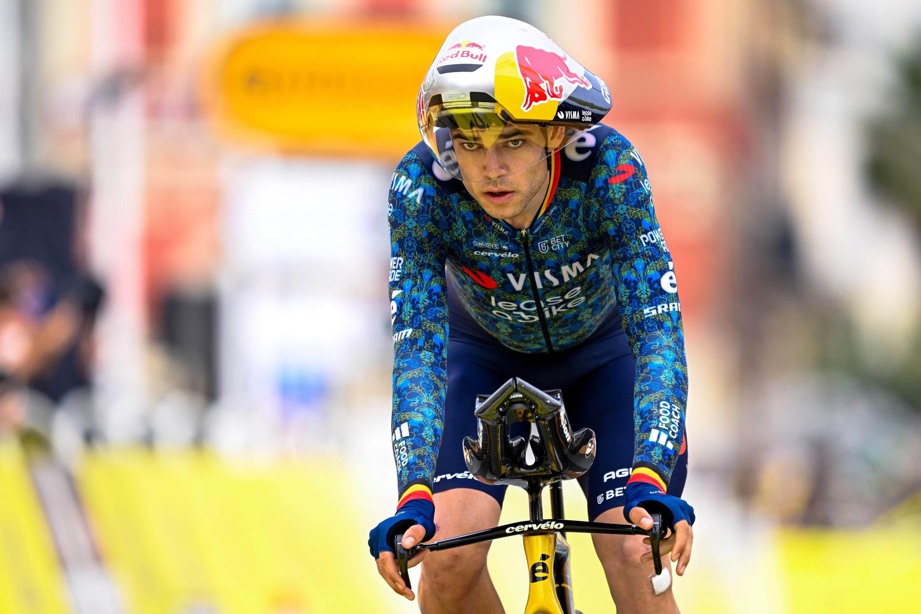 Cyclisme : fin de saison pour Wout Van Aert