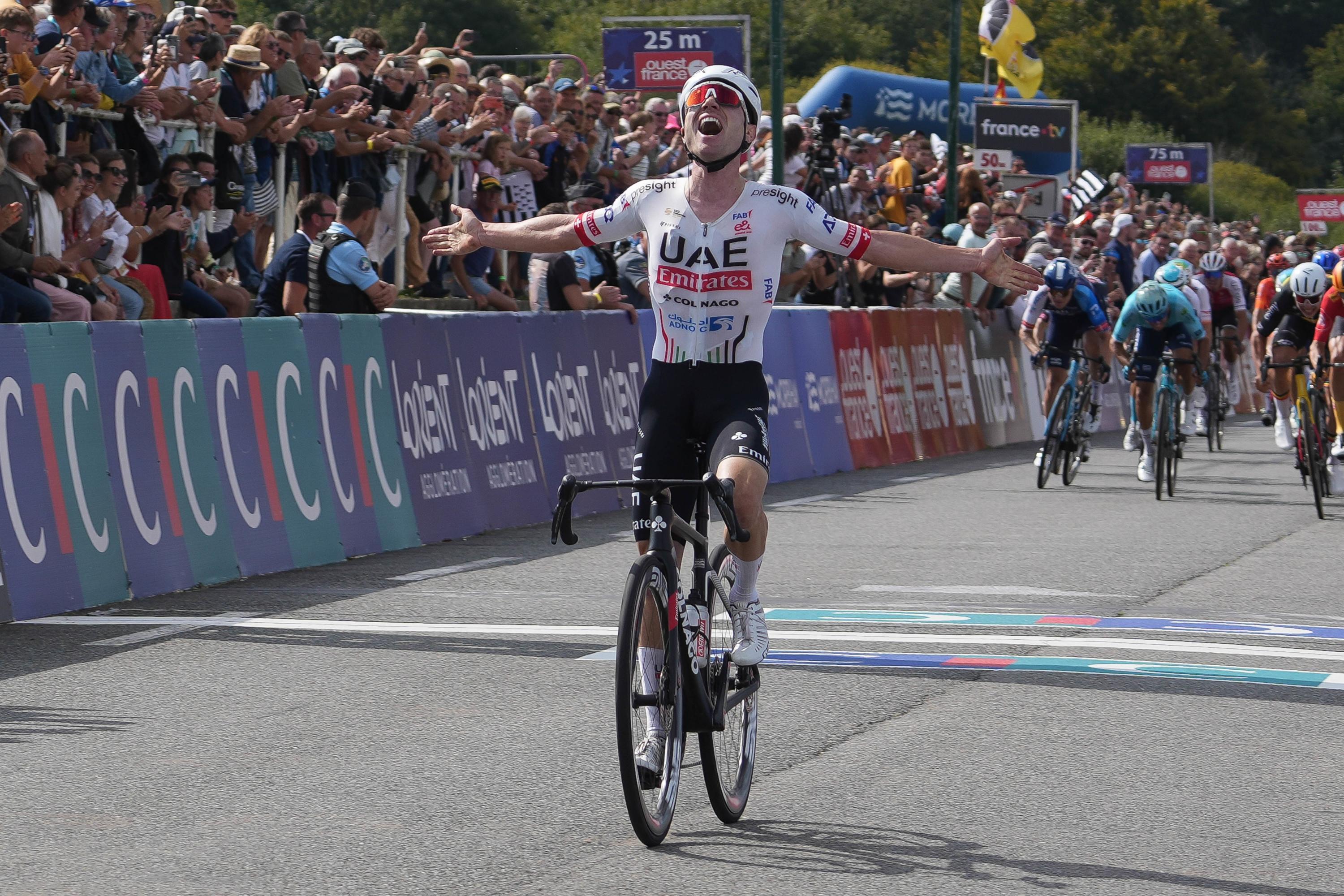 Cyclisme : Marc Hirschi remporte le Grand Prix de l’industrie et de l’artisanat en Italie