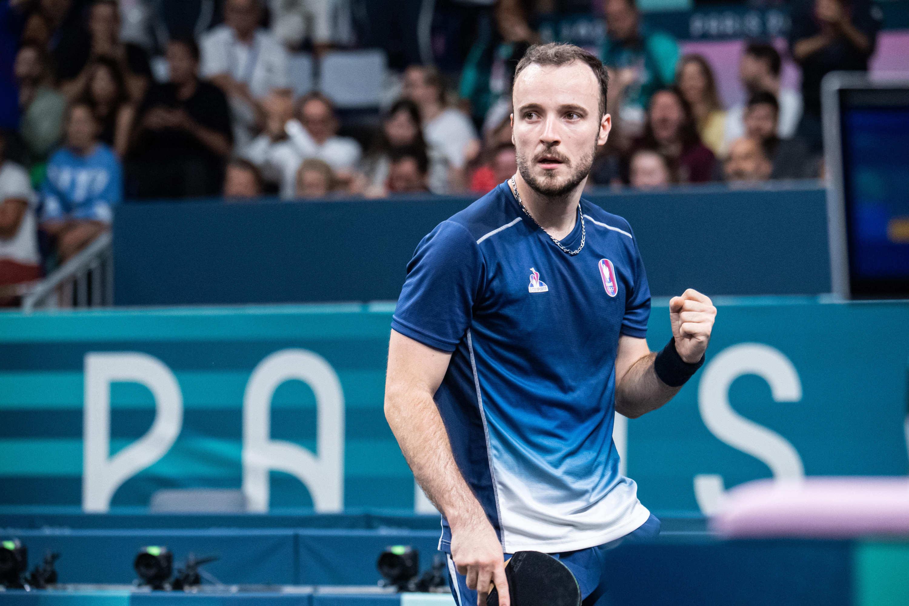 Tennis de table : reprise gagnante pour Simon Gauzy