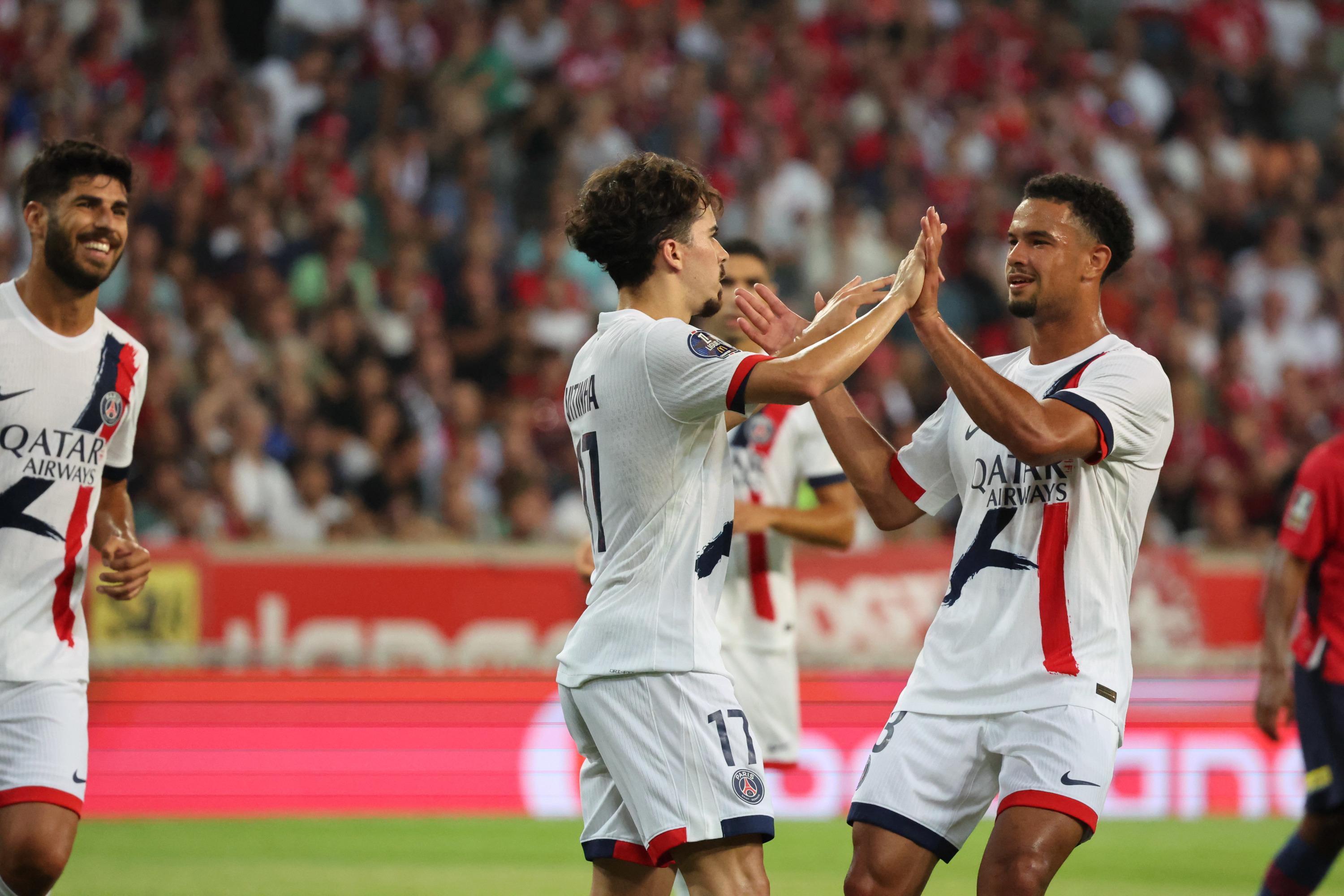 PSG : Vitinha et Zaïre-Emery à l'entraînement à deux jours de la Ligue des champions