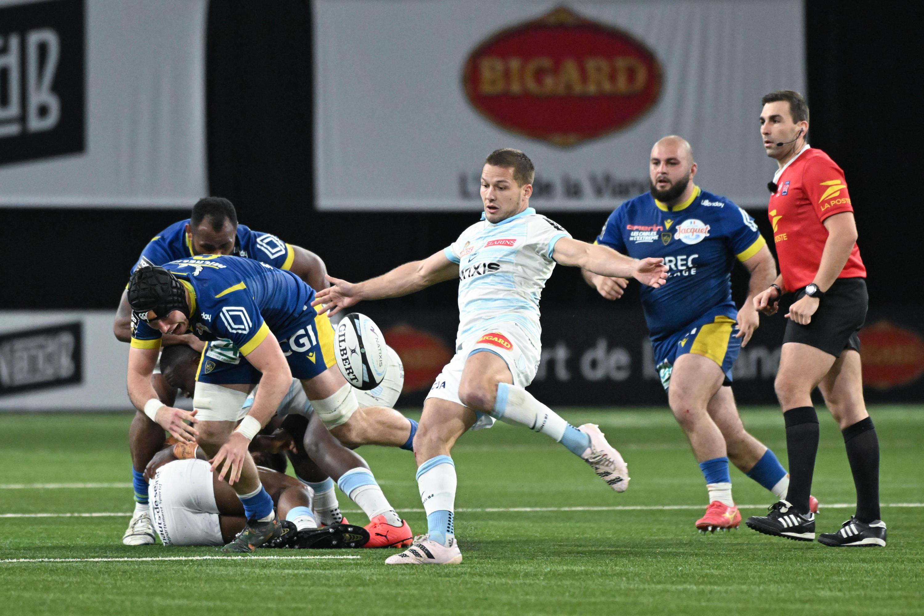 Top 14: l'ouvreur du Racing 92 Antoine Gibert apte à jouer face à la Rochelle