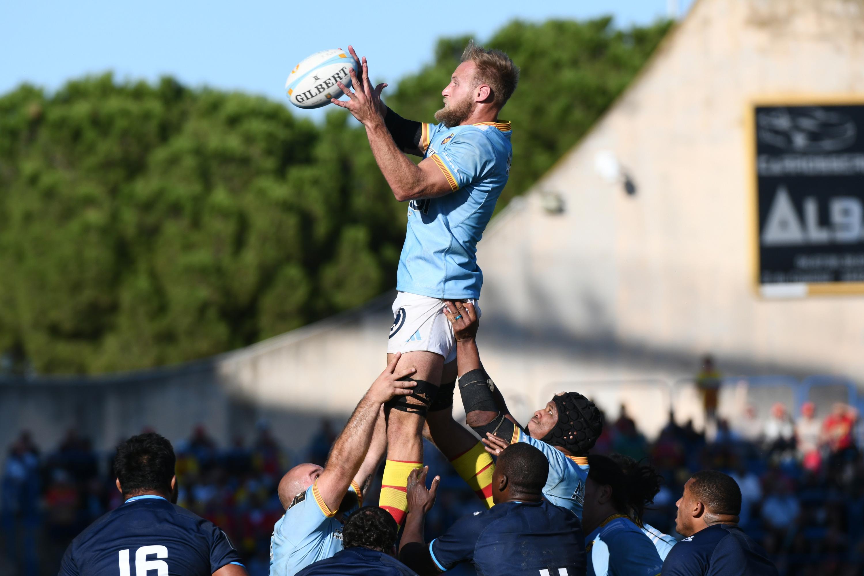 Top 14: le troisième ligne sud-africain Van Tonder prolonge de deux ans avec Perpignan