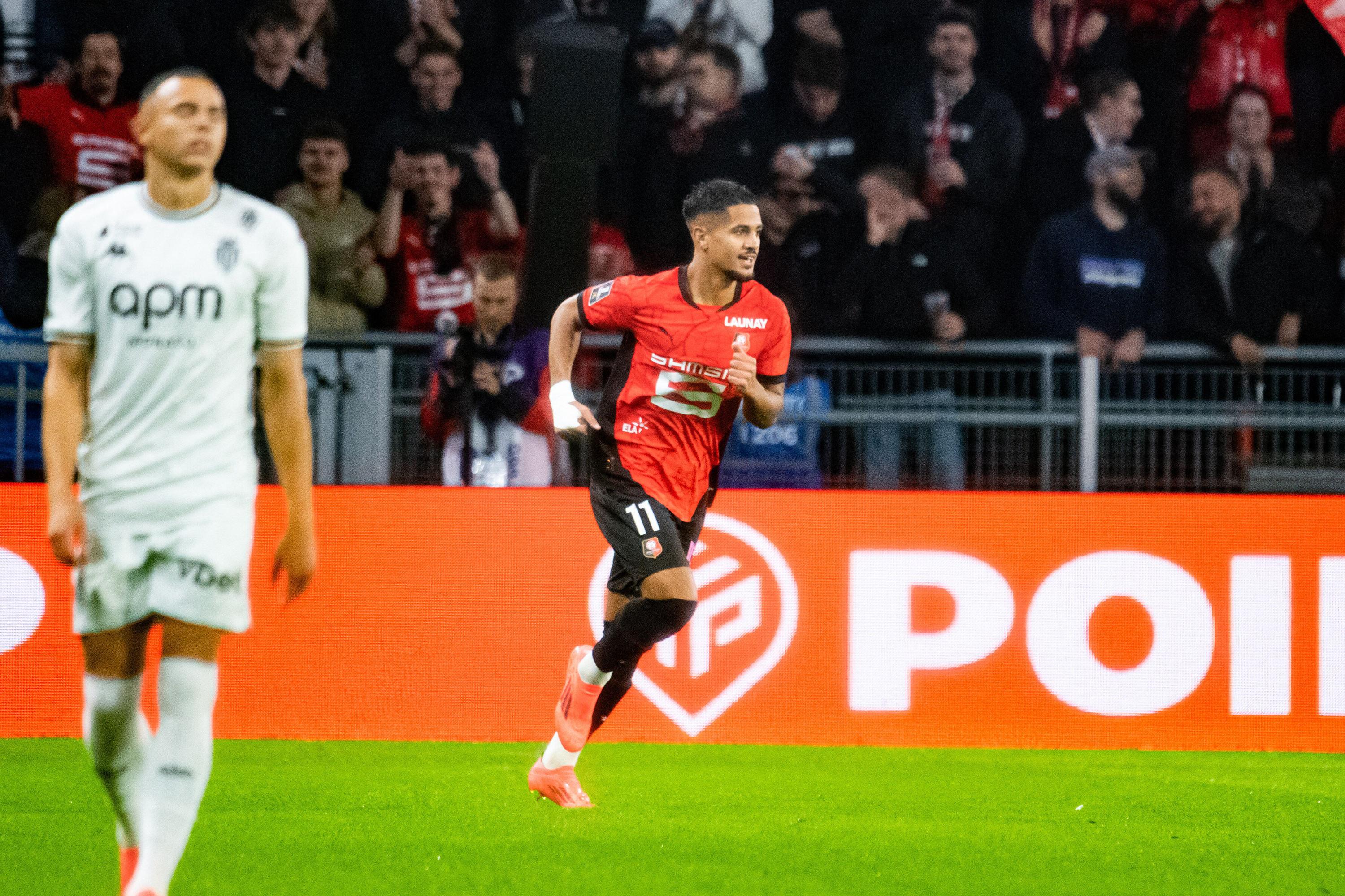 Ligue 1 : en vidéo, la frappe monstrueuse de Blas (Rennes) qui termine au fond des filets