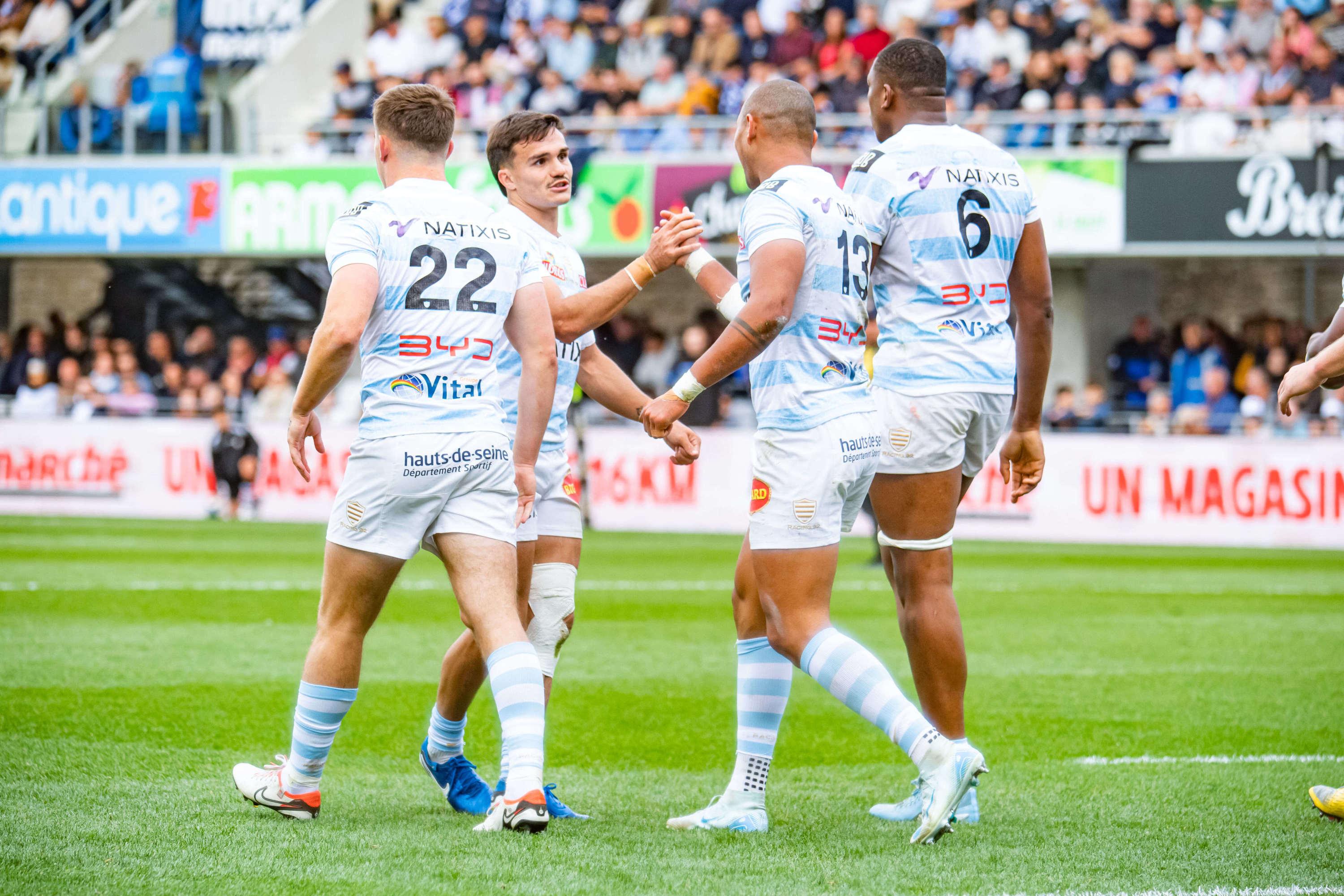 Top 14 : dans la douleur, le Racing 92 s’impose à Vannes