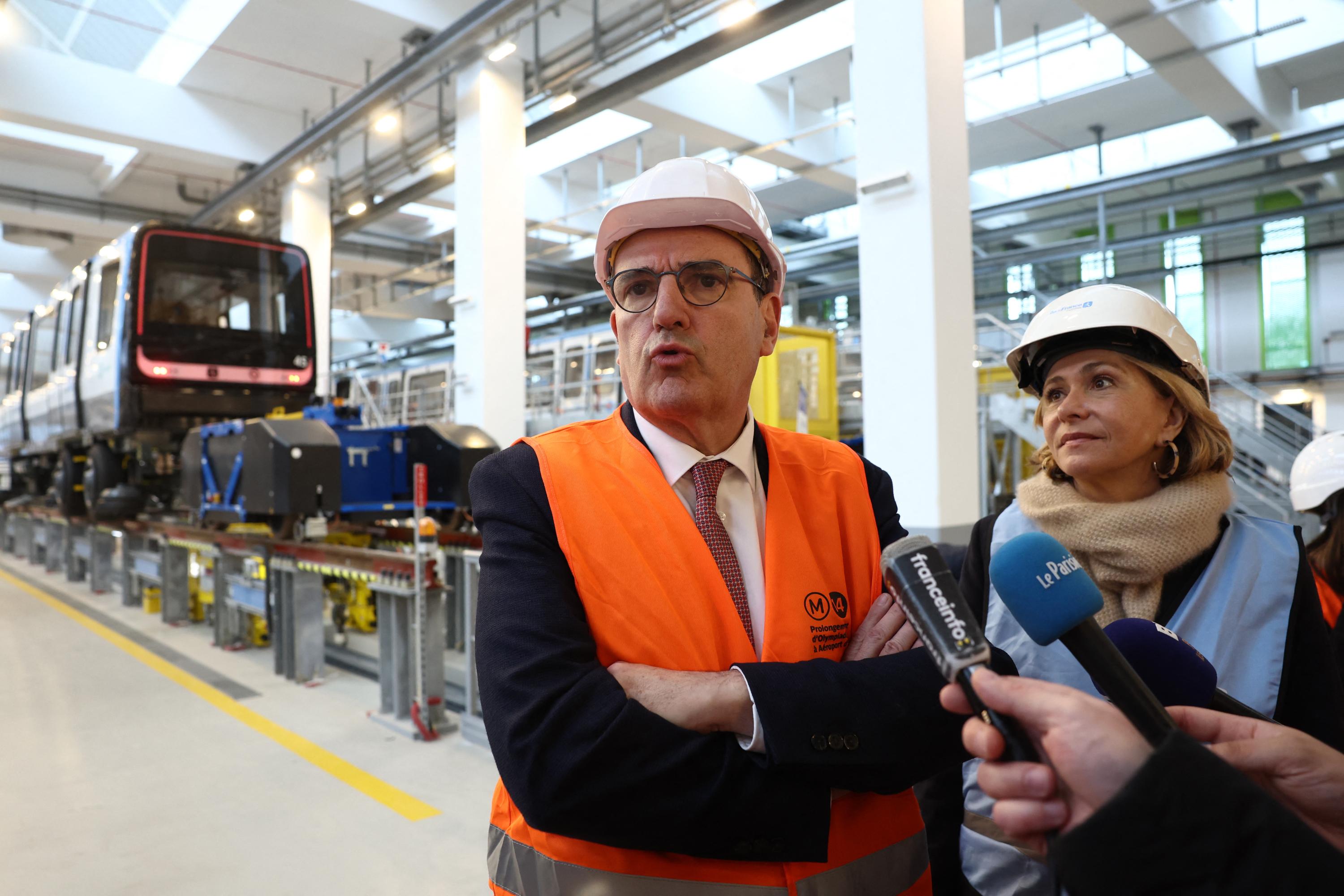 Le PDG de la RATP Jean Castex se dit «pleinement disponible» pour travailler à l'accessibilité du métro parisien