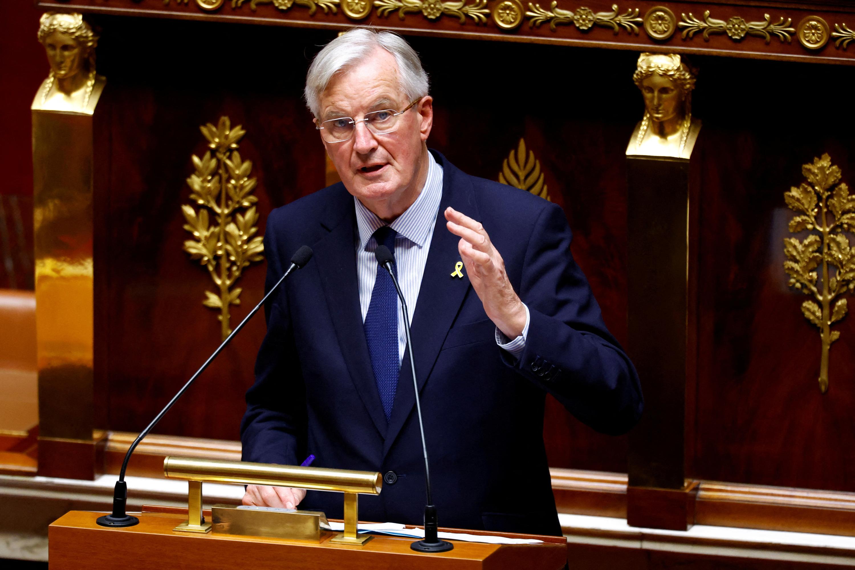 Assemblée nationale : Michel Barnier préoccupé du manque de «solidarité» dans sa coalition