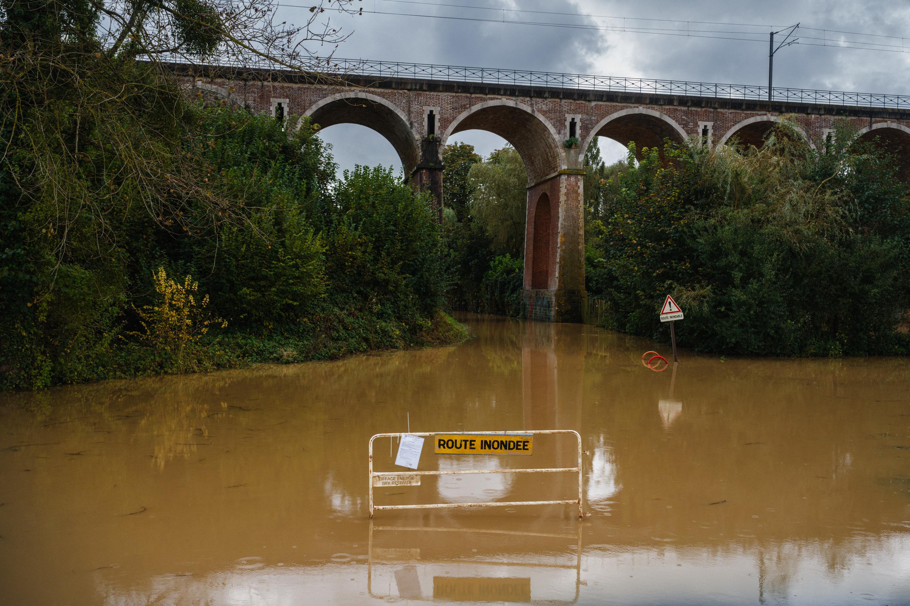 Dépression Kirk : des villes inondées en Seine-et-Marne et Eure-et-Loir