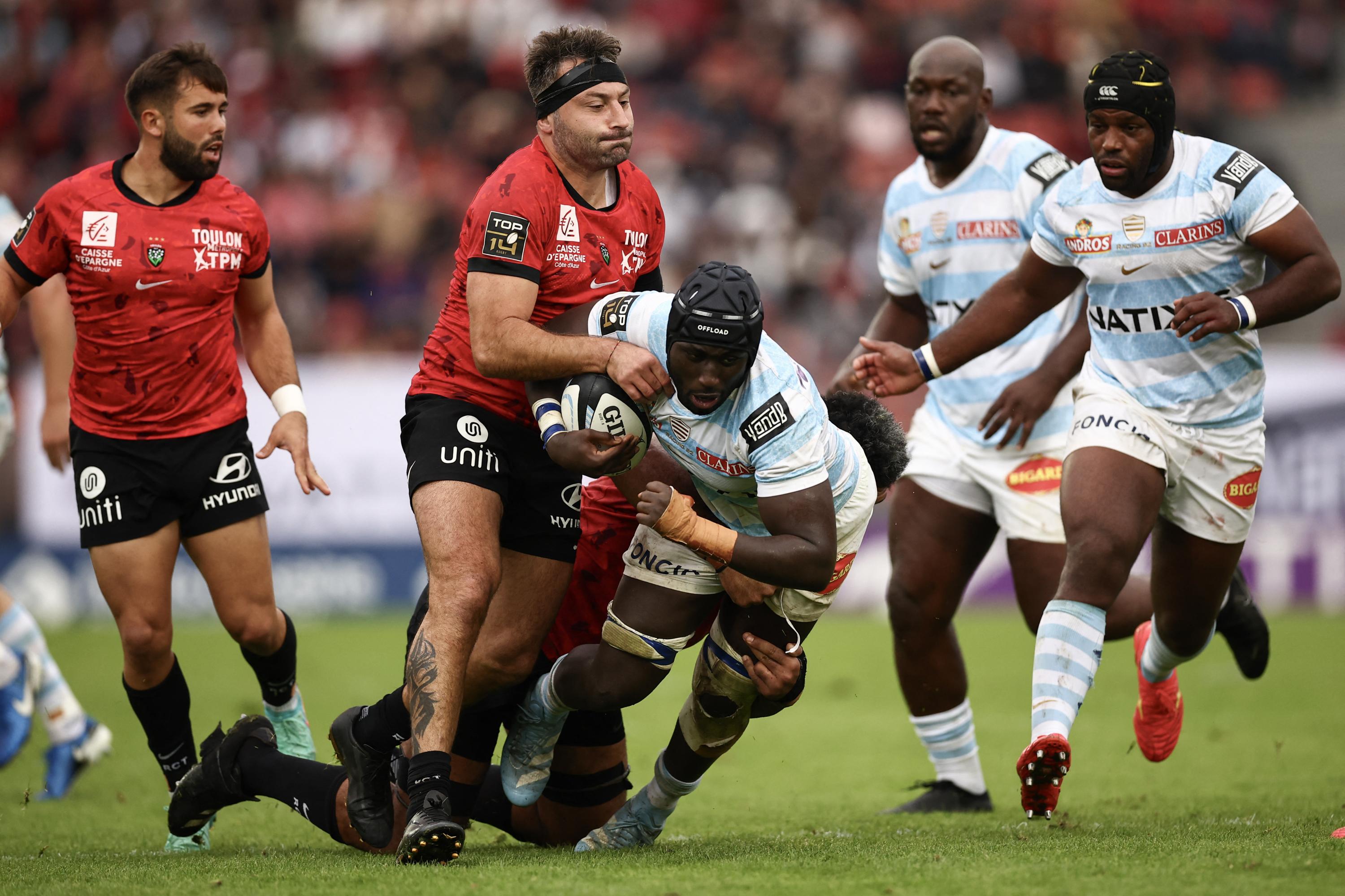 Top 14 : le Racing 92 respire après une victoire face à Toulon