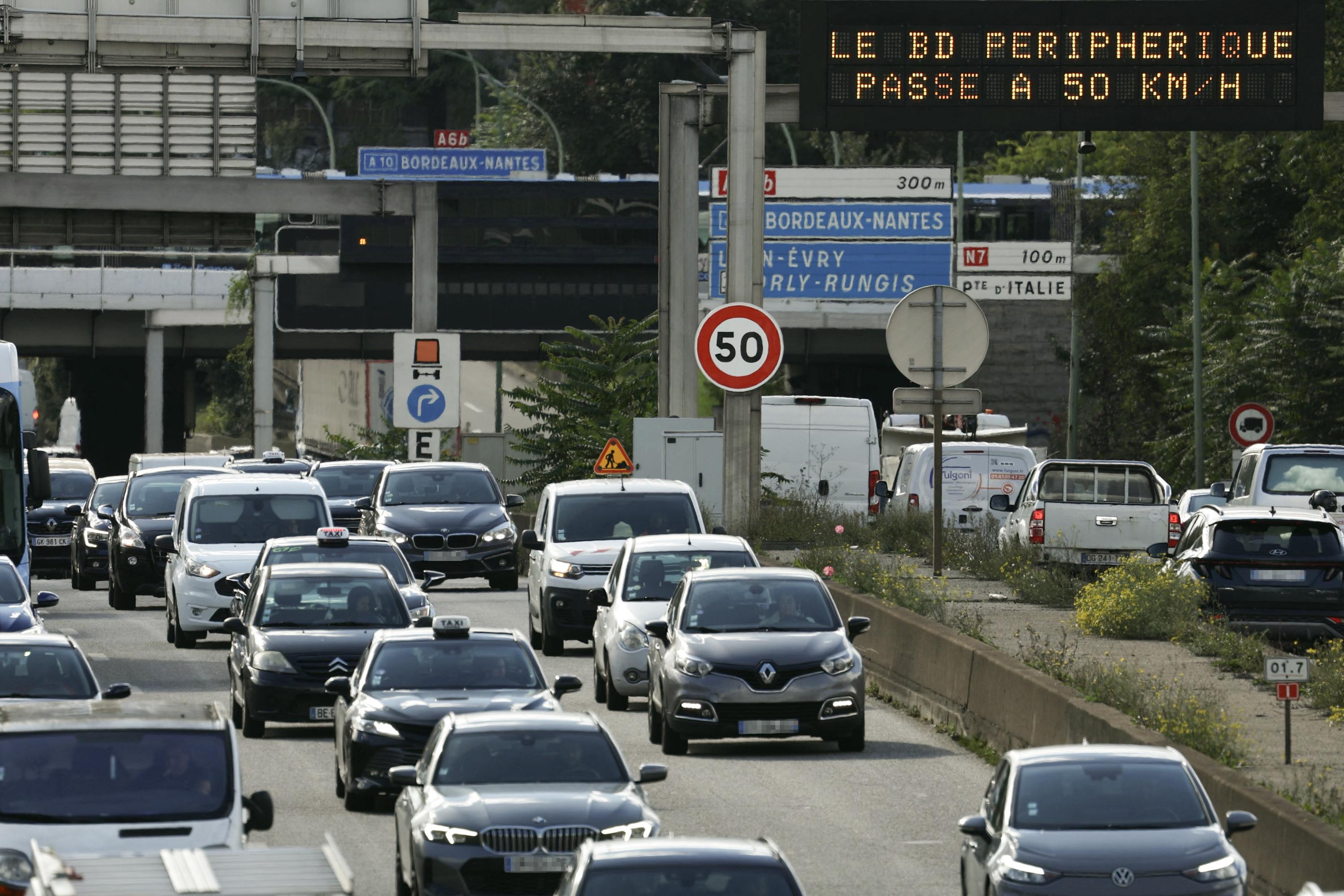 Périphérique parisien à 50 km/h : la mairie de Paris dresse un premier bilan positif