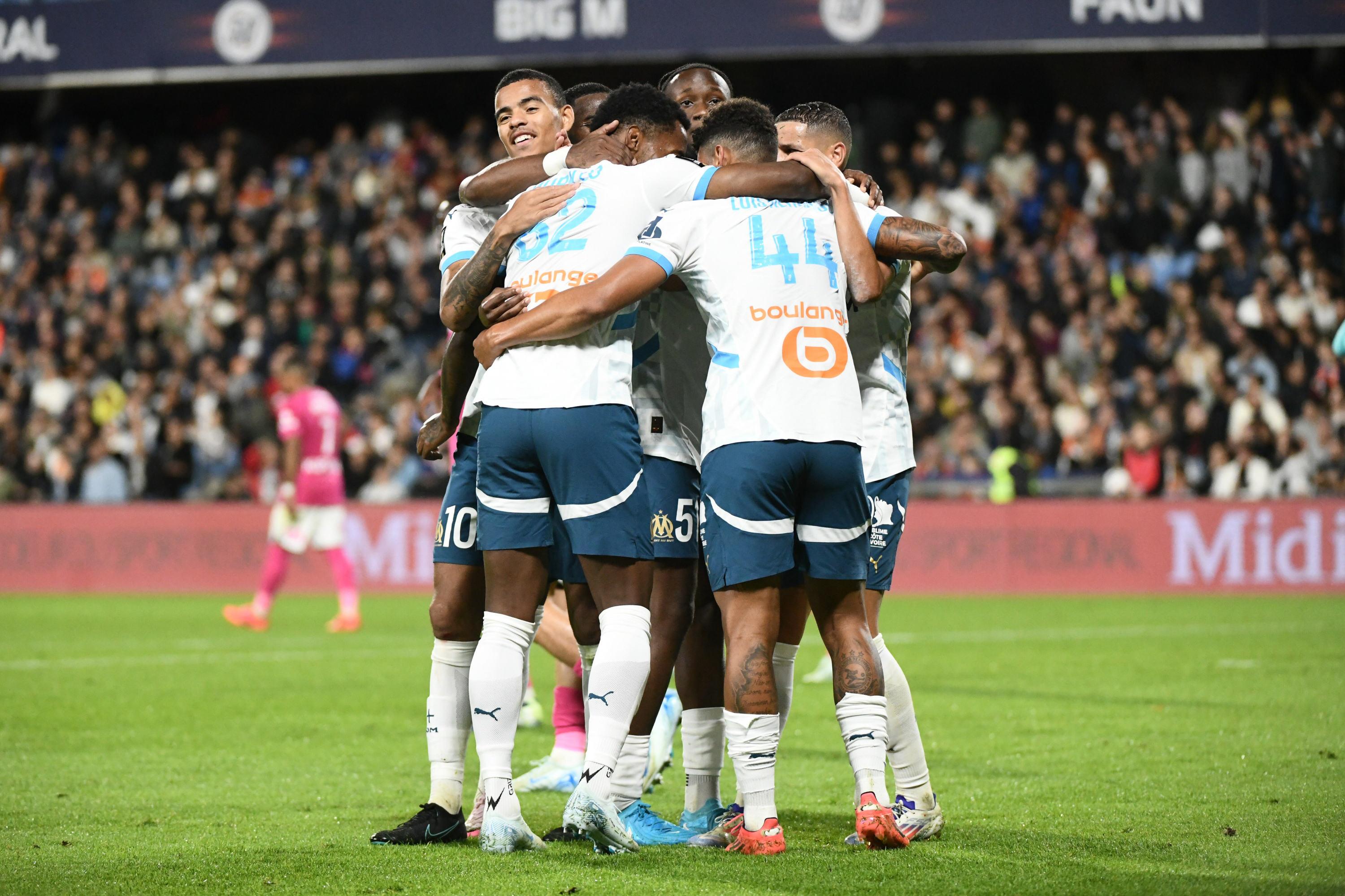 Ligue 1 : avant de défier le PSG, l'OM impitoyable avec la lanterne rouge montpelliéraine