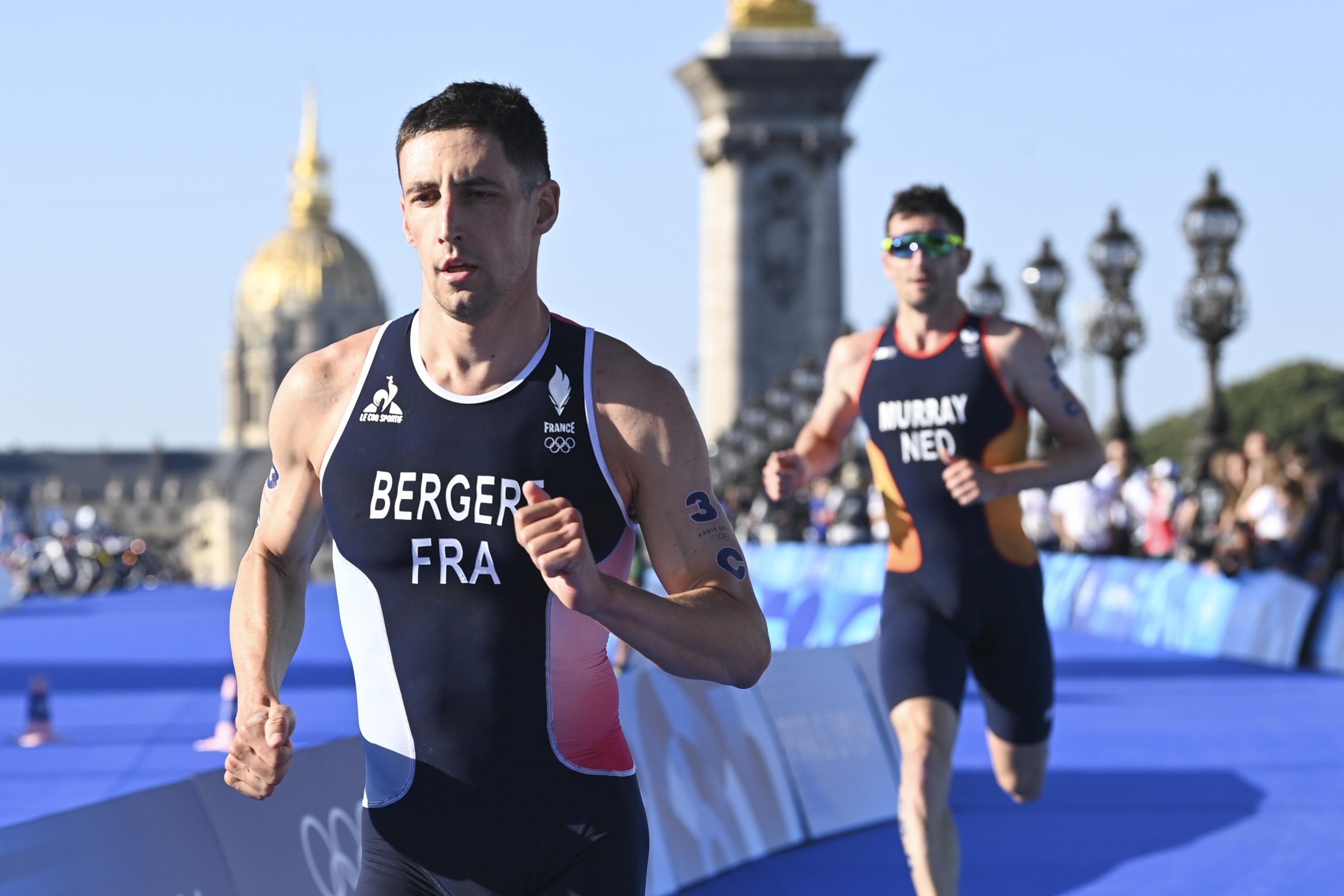 Triathlon : médaillé de bronze à Paris 2024, Léo Bergère vice-champion du monde