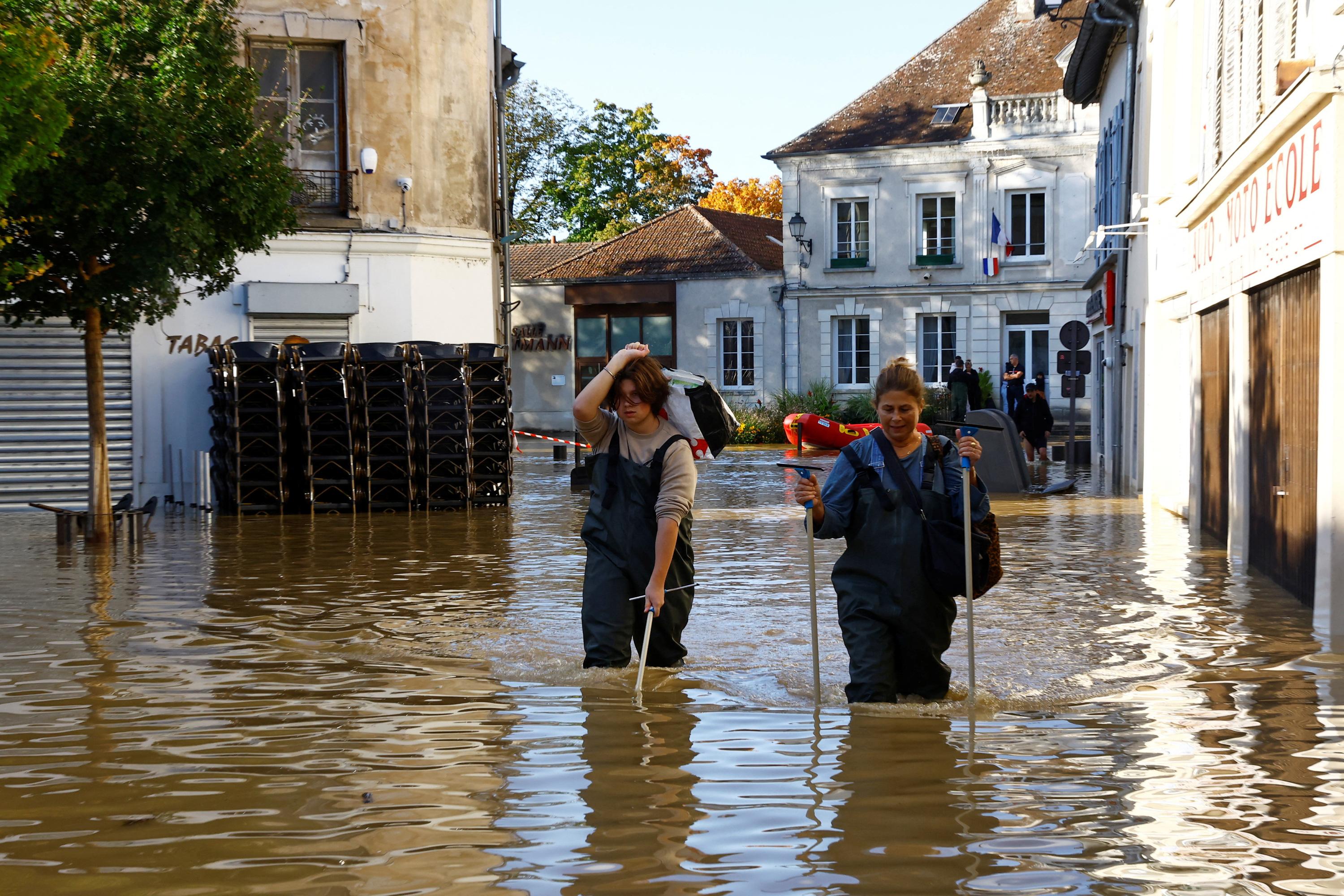 40% d'excédent de pluies sur le mois d'octobre, selon Météo-France