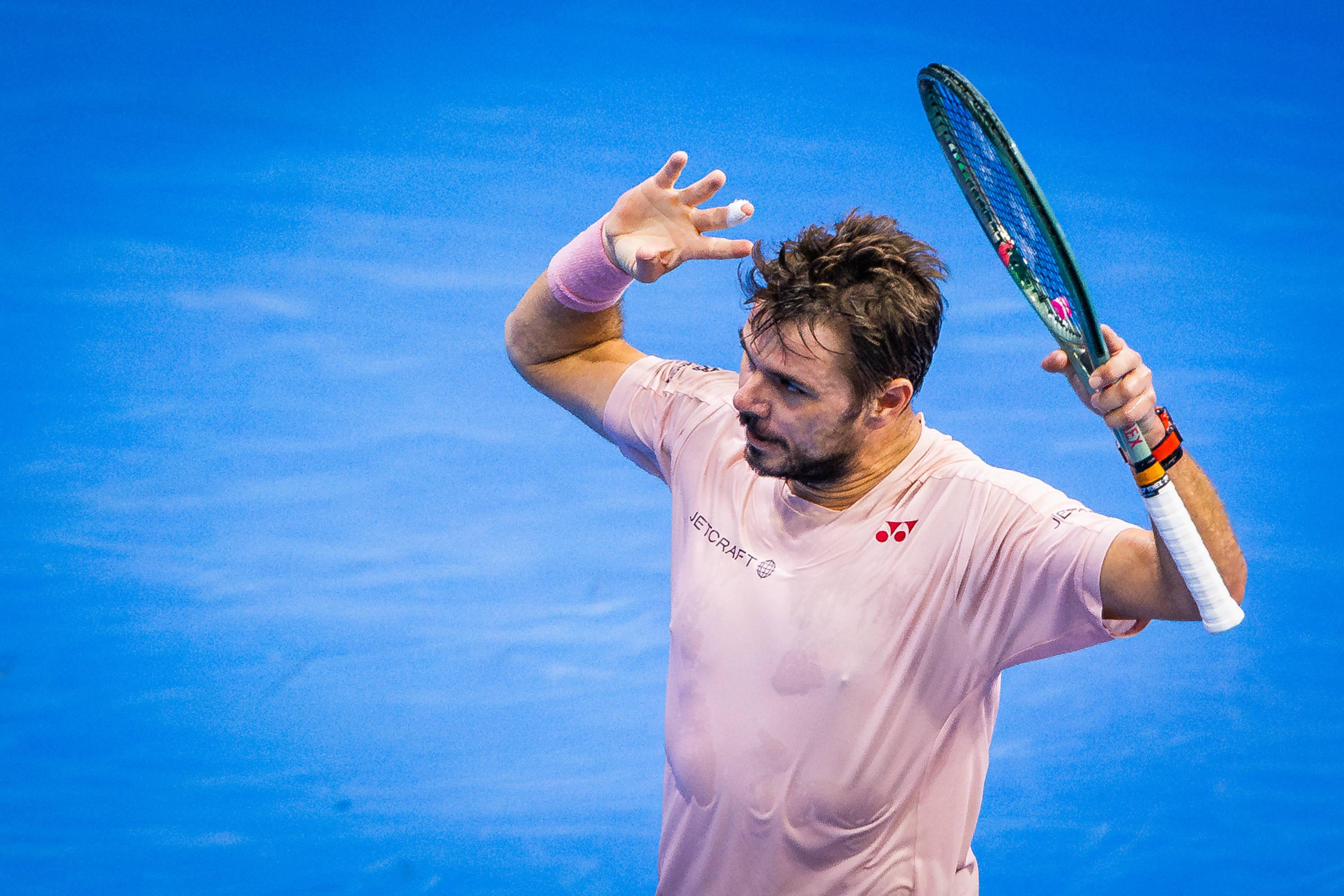 Tennis : Wawrinka et Fognini éliminés à Belgrade