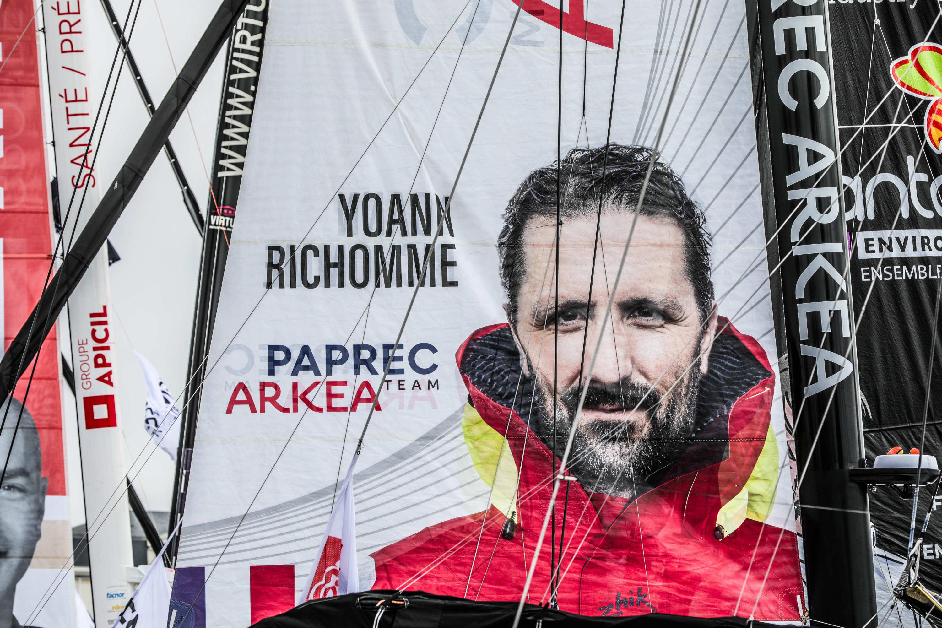 Vendée Globe : nouveau record de distance parcourue en un jour par Yoann Richomme