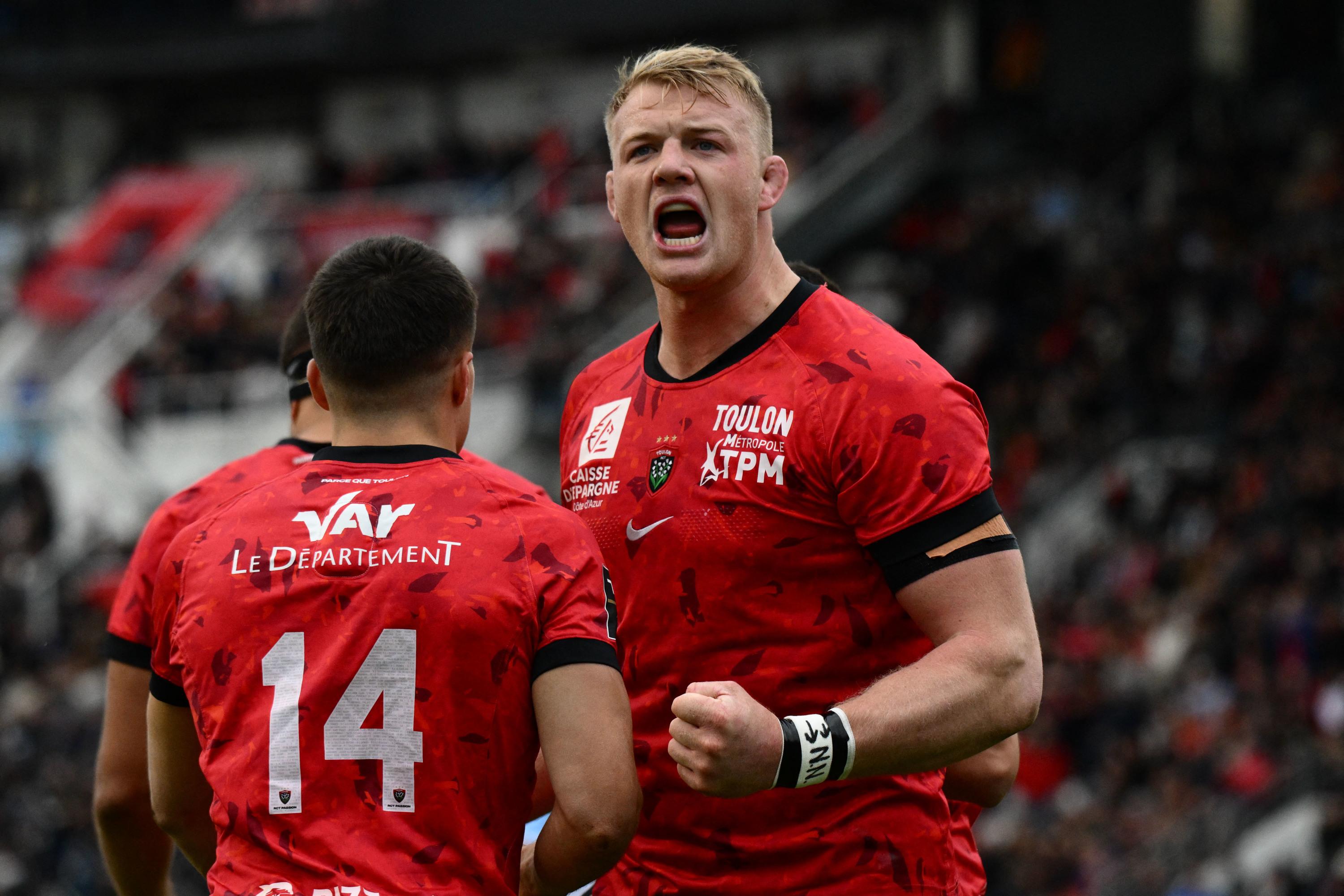 Toulon-Bayonne : revivez le festival offensif du RCT avec un triplé de Dréan contre Bayonne