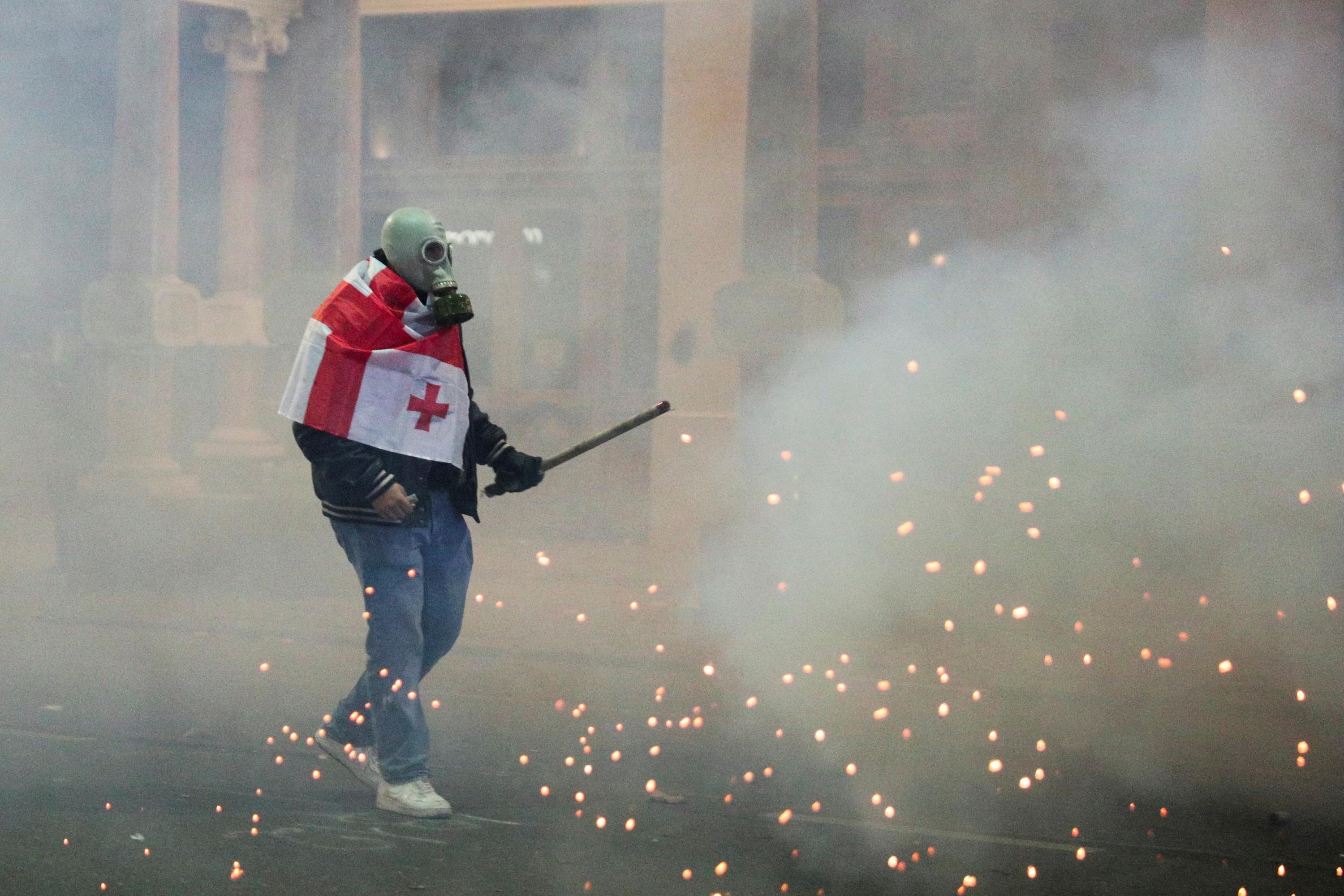 Géorgie: 26 blessés dans les manifestations pro-européennes