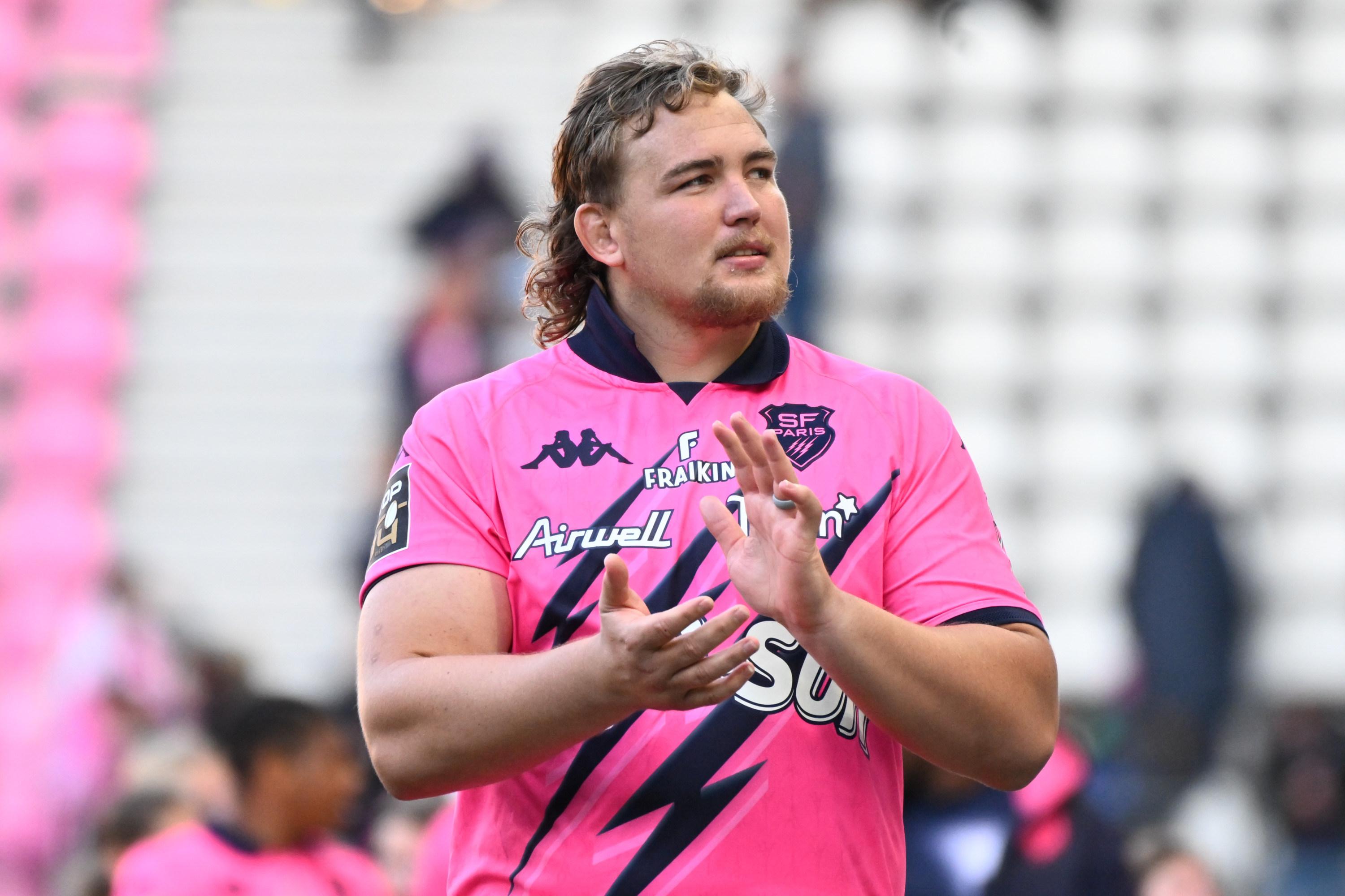 Top 14 : le 2e ligne du Stade Français Juan John van der Mescht suspendu 4 semaines