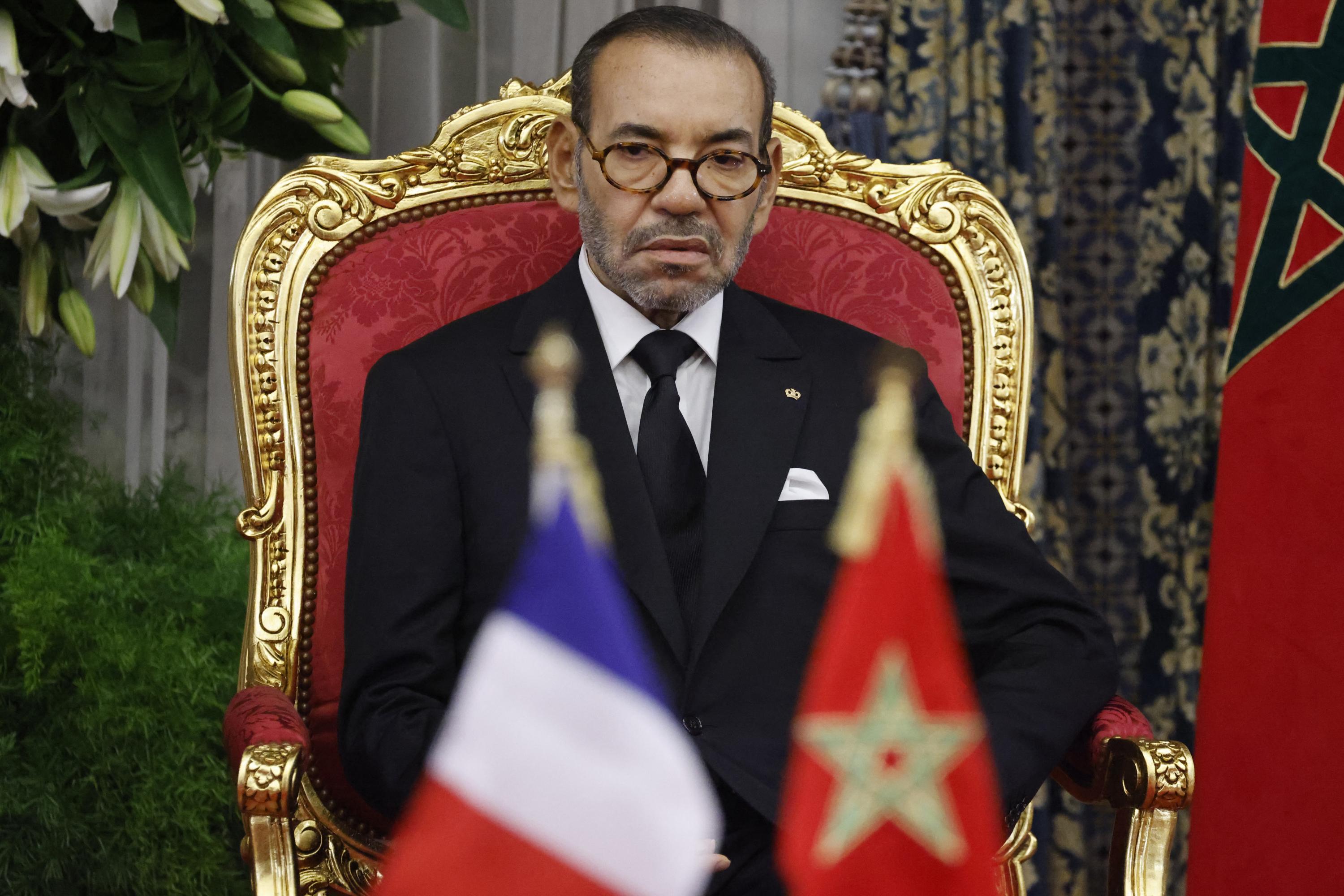 Le roi du Maroc, Mohammed VI, opéré «avec succès» après «une fracture de l'humérus»