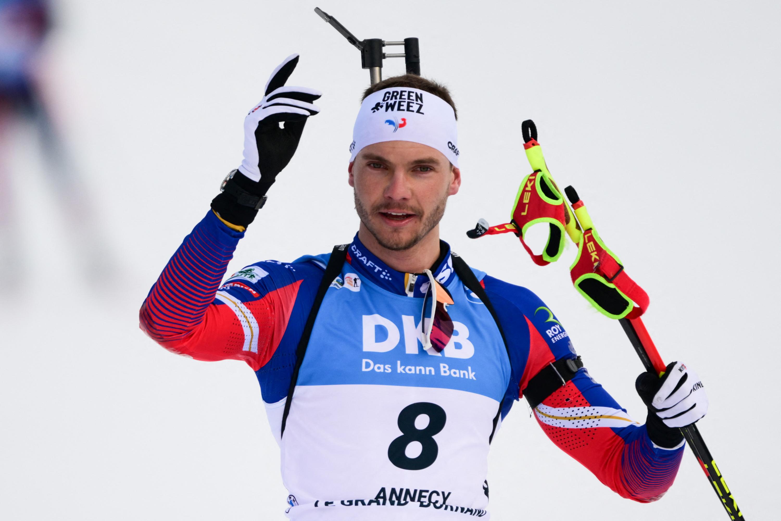 Biathlon : magnifique triple podium tricolore en poursuite au Grand-Bornand