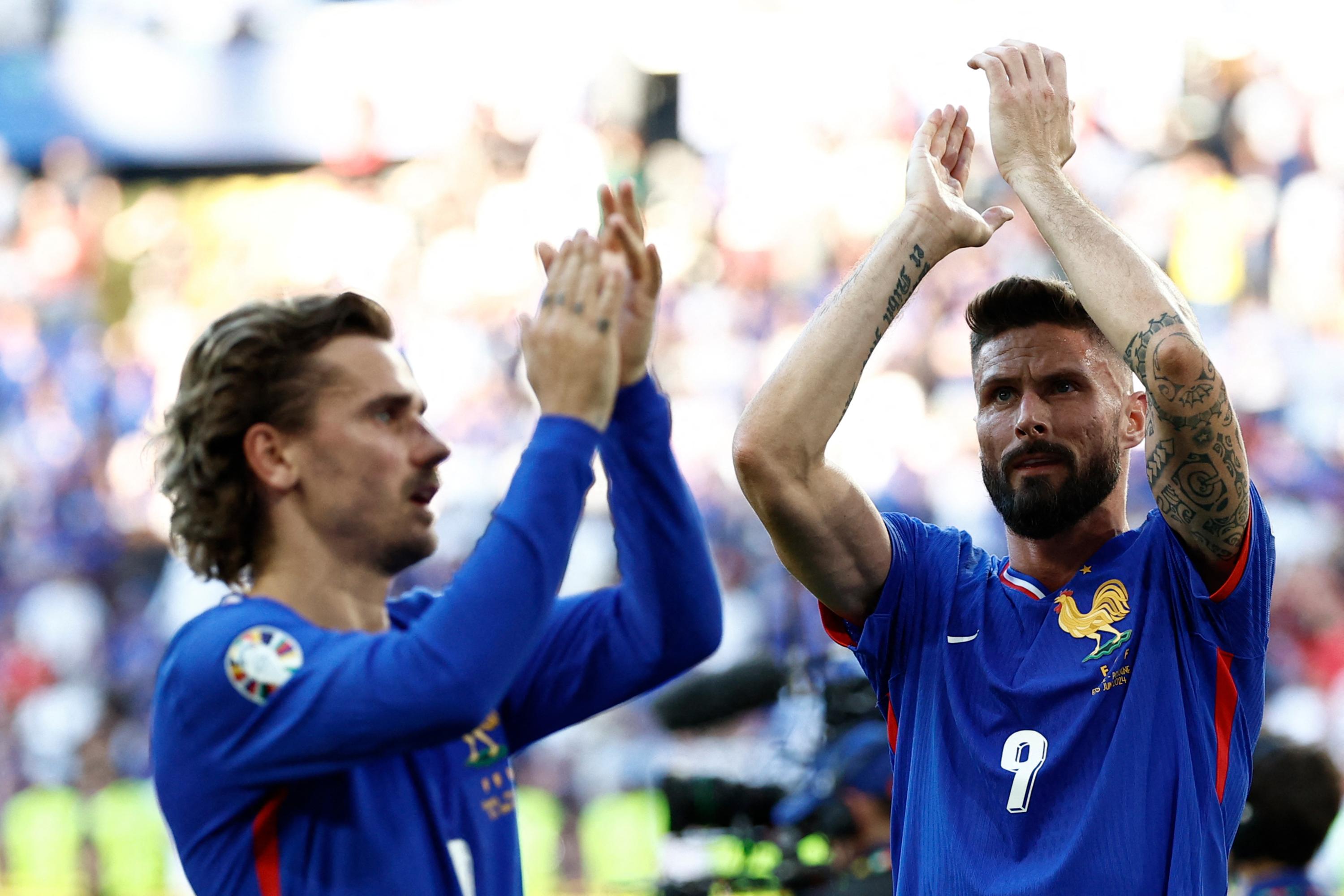 Equipe de France : un hommage pour Griezmann et Giroud prévu en mars