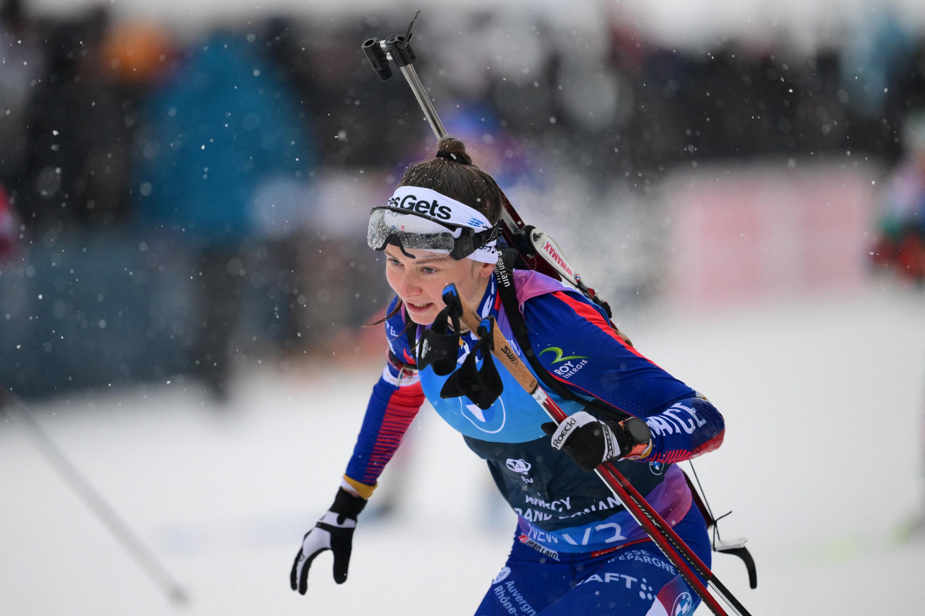 Biathlon : frustrante quatrième place pour Jeanne Richard sur la mass start du Grand-Bornand