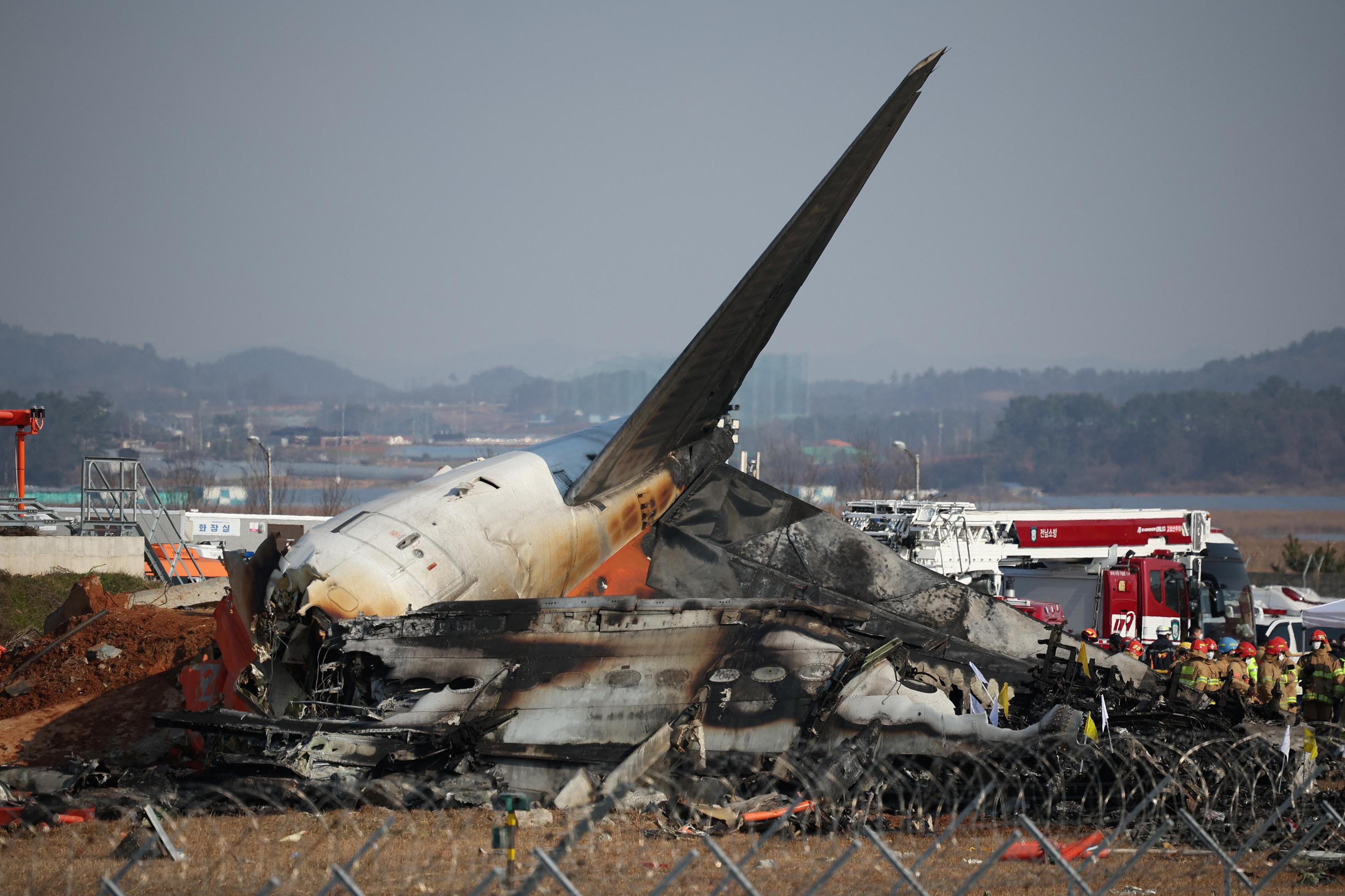 Corée du Sud : crash d’un avion transportant 181 personnes, au moins 120 morts