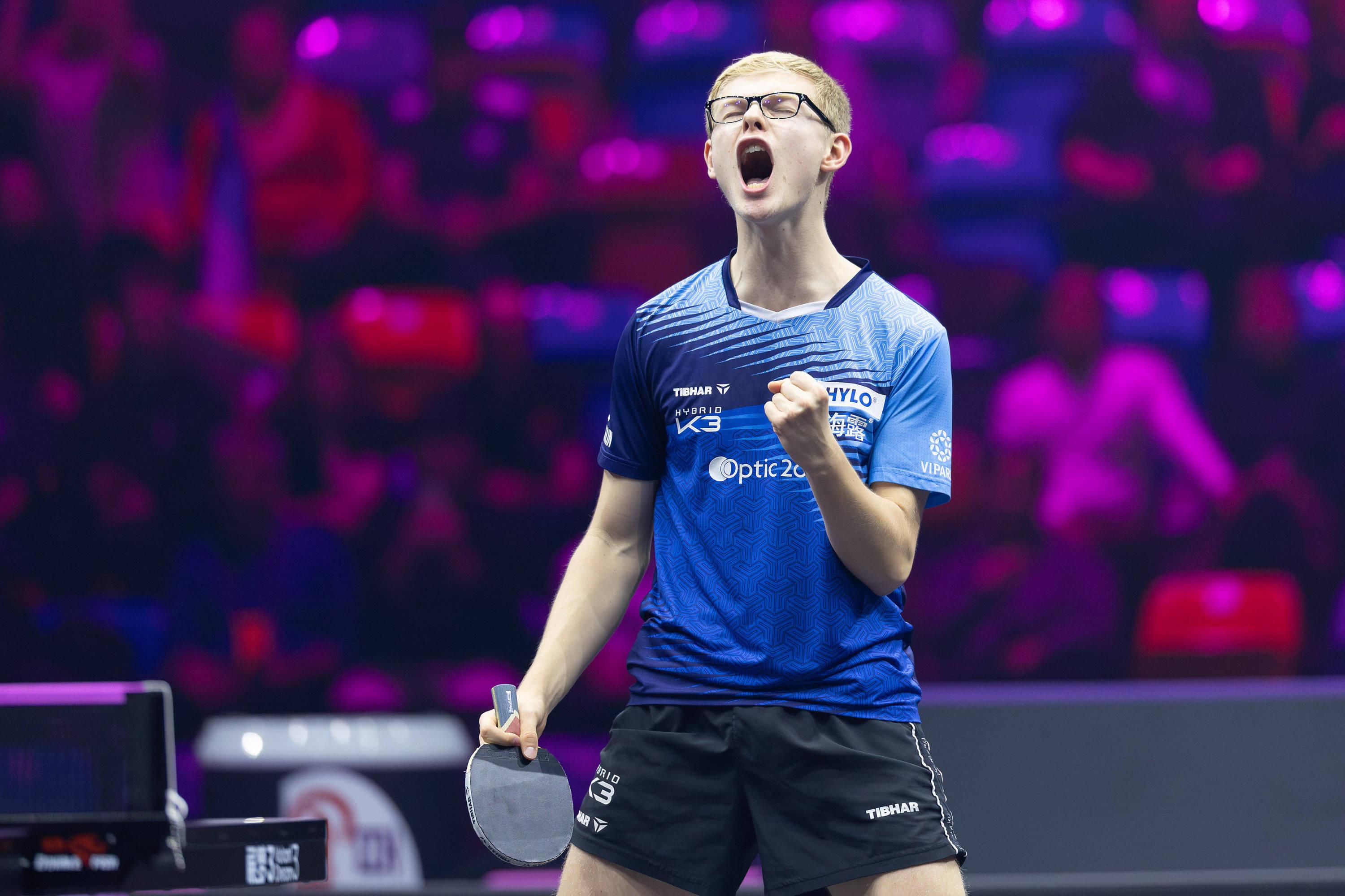 Tennis de table : Félix Lebrun, 18 ans, deux médailles olympiques, une salle à son nom