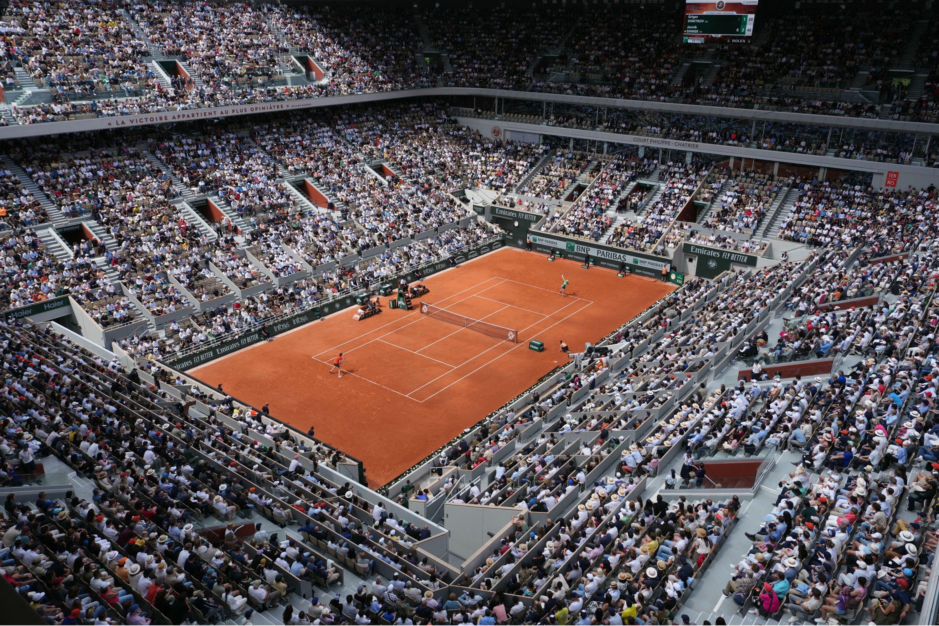 Roland-Garros: un système de tirage au sort mis en place pour l’achat des billets