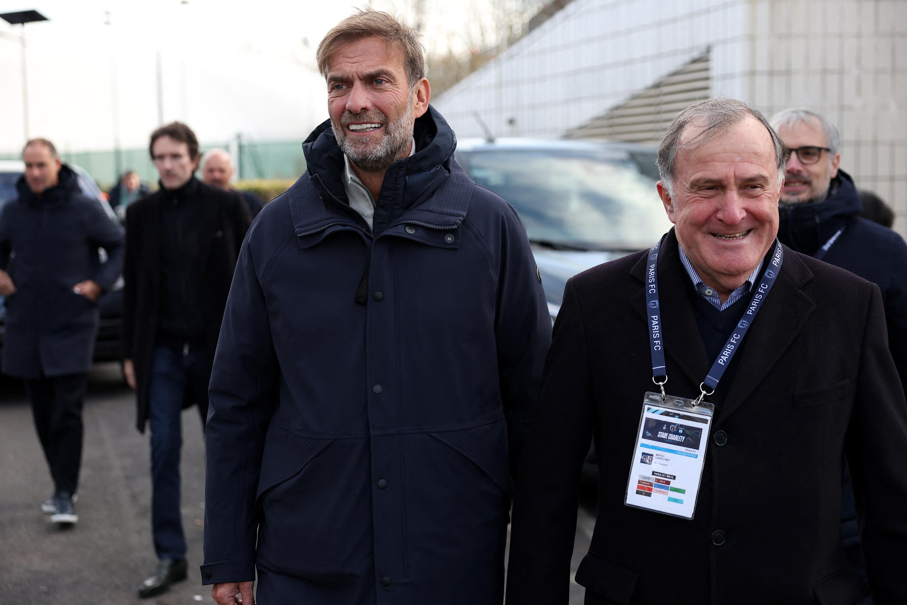 Ligue 2 : Jürgen Klopp assiste à un match du Paris FC contre Amiens