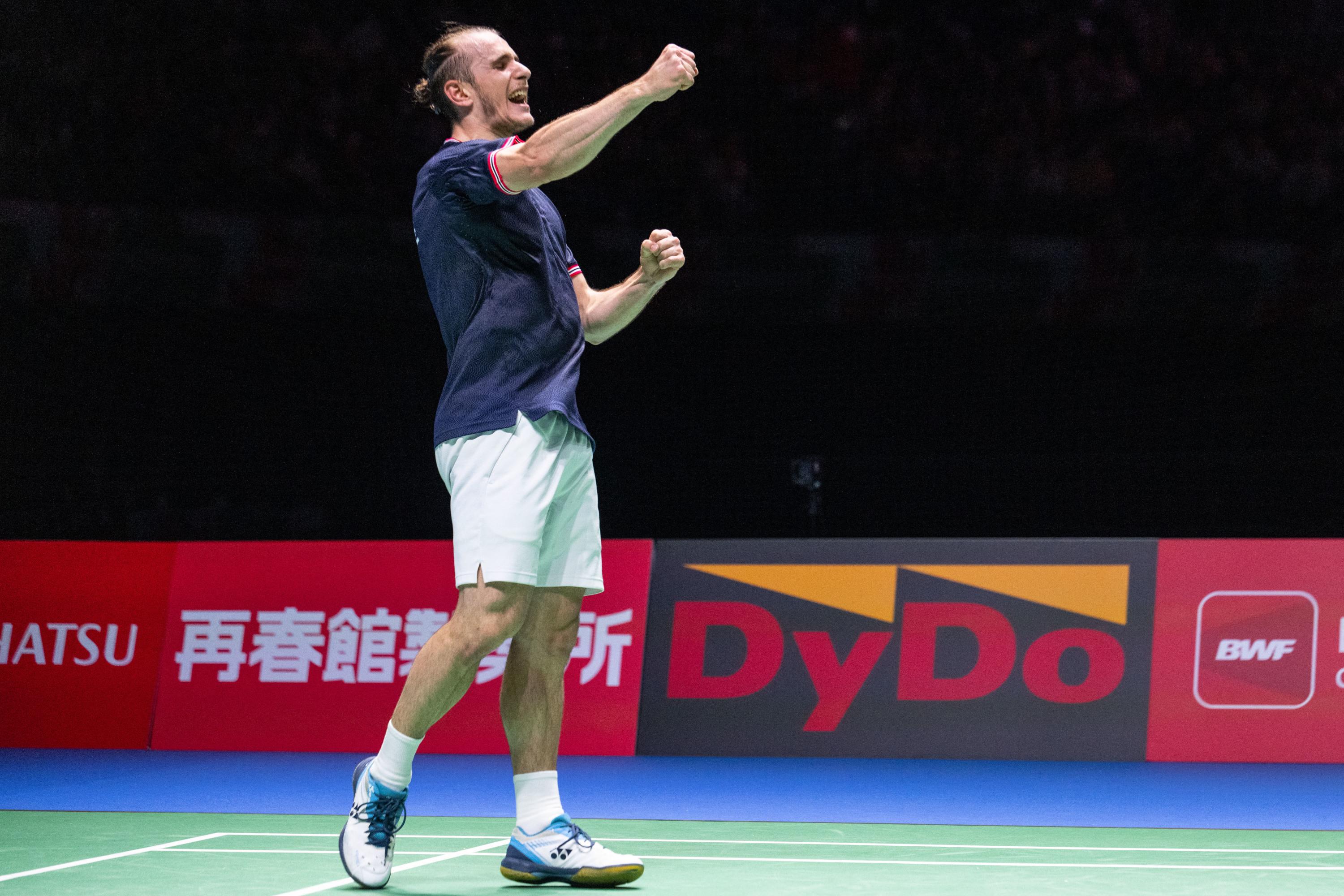 Badminton : l’extraordinaire point d’Alex Lanier qui lui offre le titre à Orléans (vidéo)