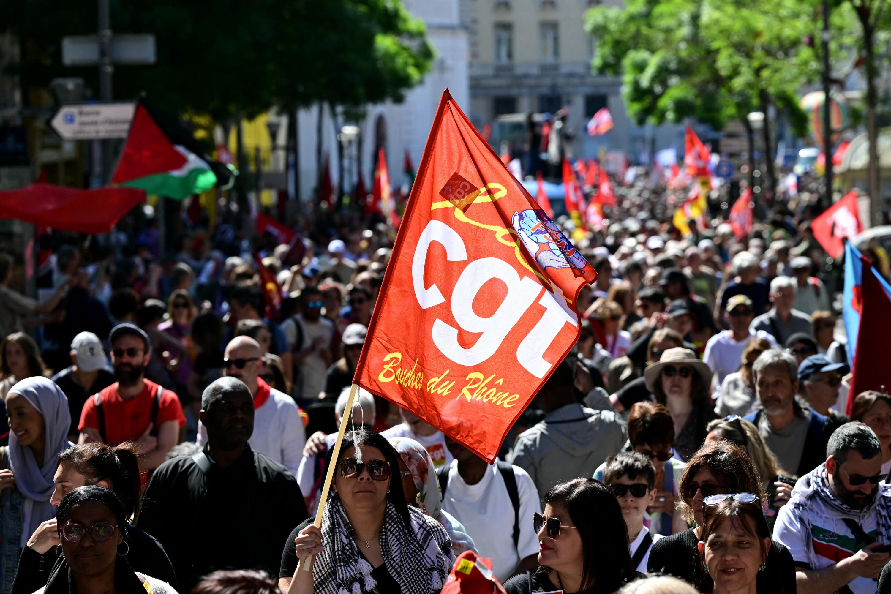 Militants retenus en Israël : la CGT des Bouches-du-Rhône en appelle à Emmanuel Macron