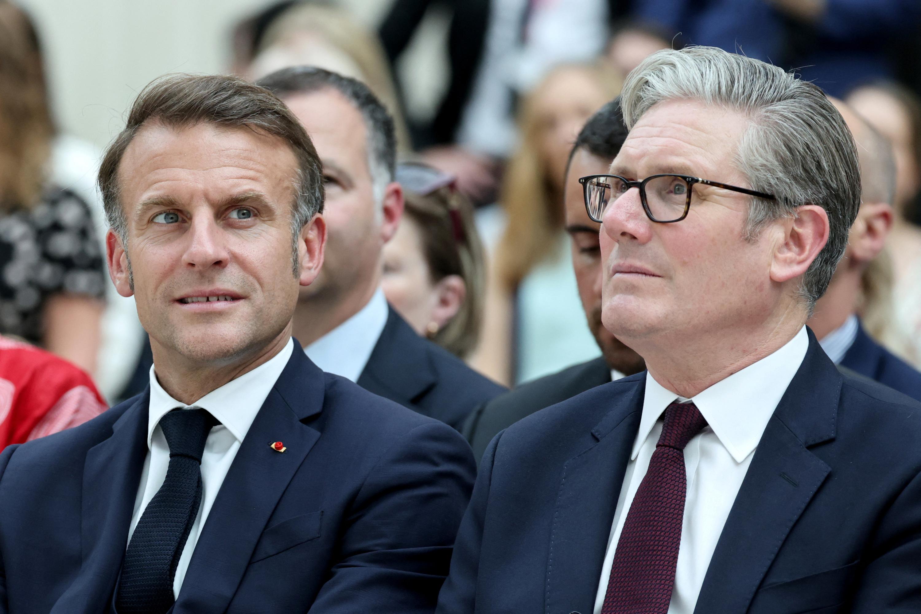 Royaume-Uni : un sommet sur l’immigration et la guerre en Ukraine prévu entre Emmanuel Macron et Keir Starmer ce jeudi