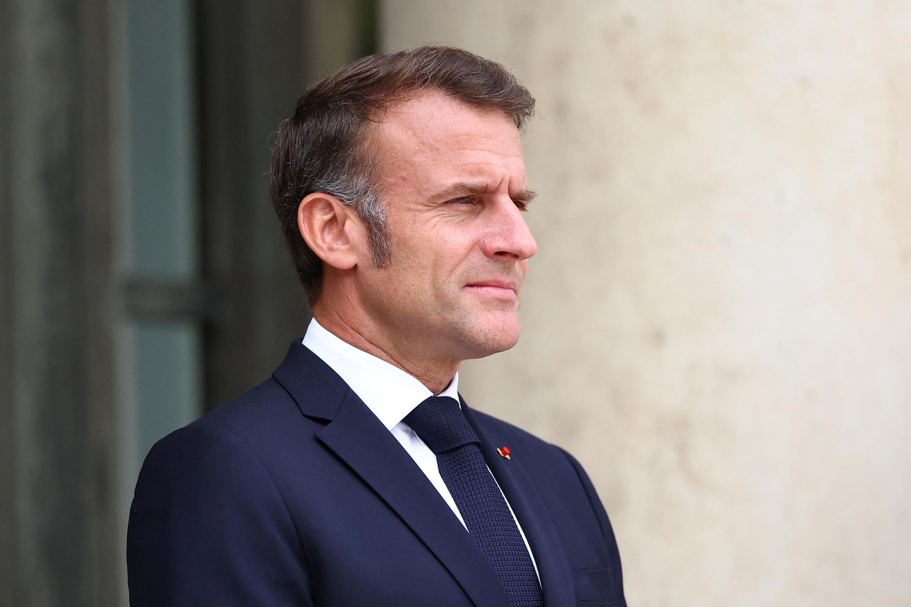 « Macron dénonce l'horreur des images d'otages israéliens »