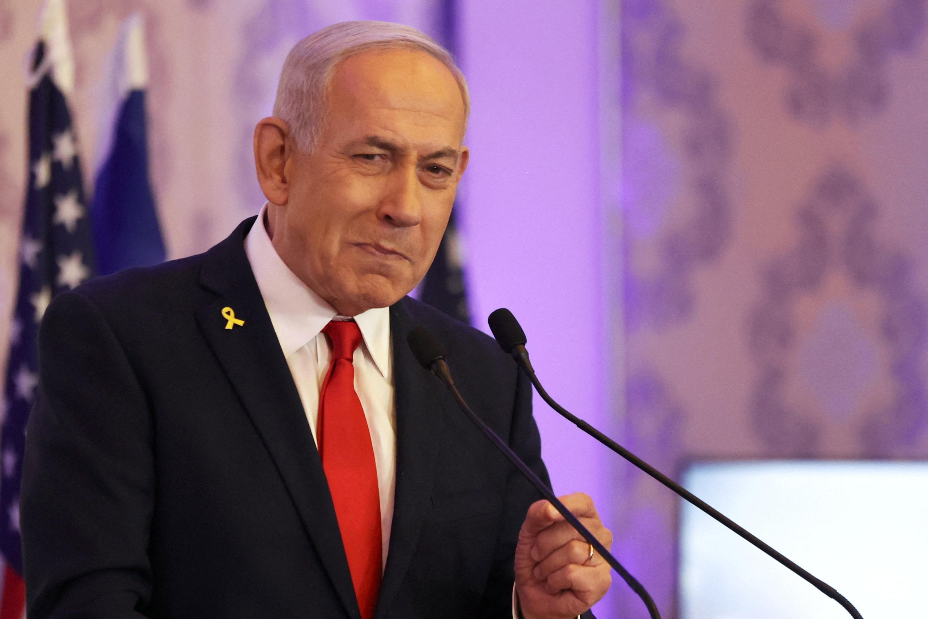 Netanyahou réagit aux vidéos d'otages israéliens à Gaza