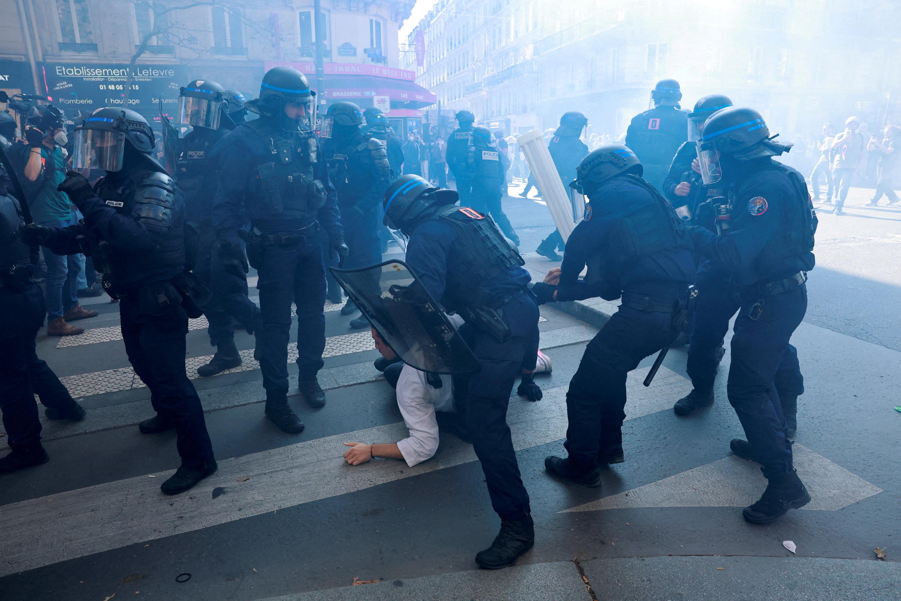 Mobilisation du 18 septembre : plus de 500.000 manifestants en France, Retailleau évoque 7300 «individus radicalisés» et 309 interpellations