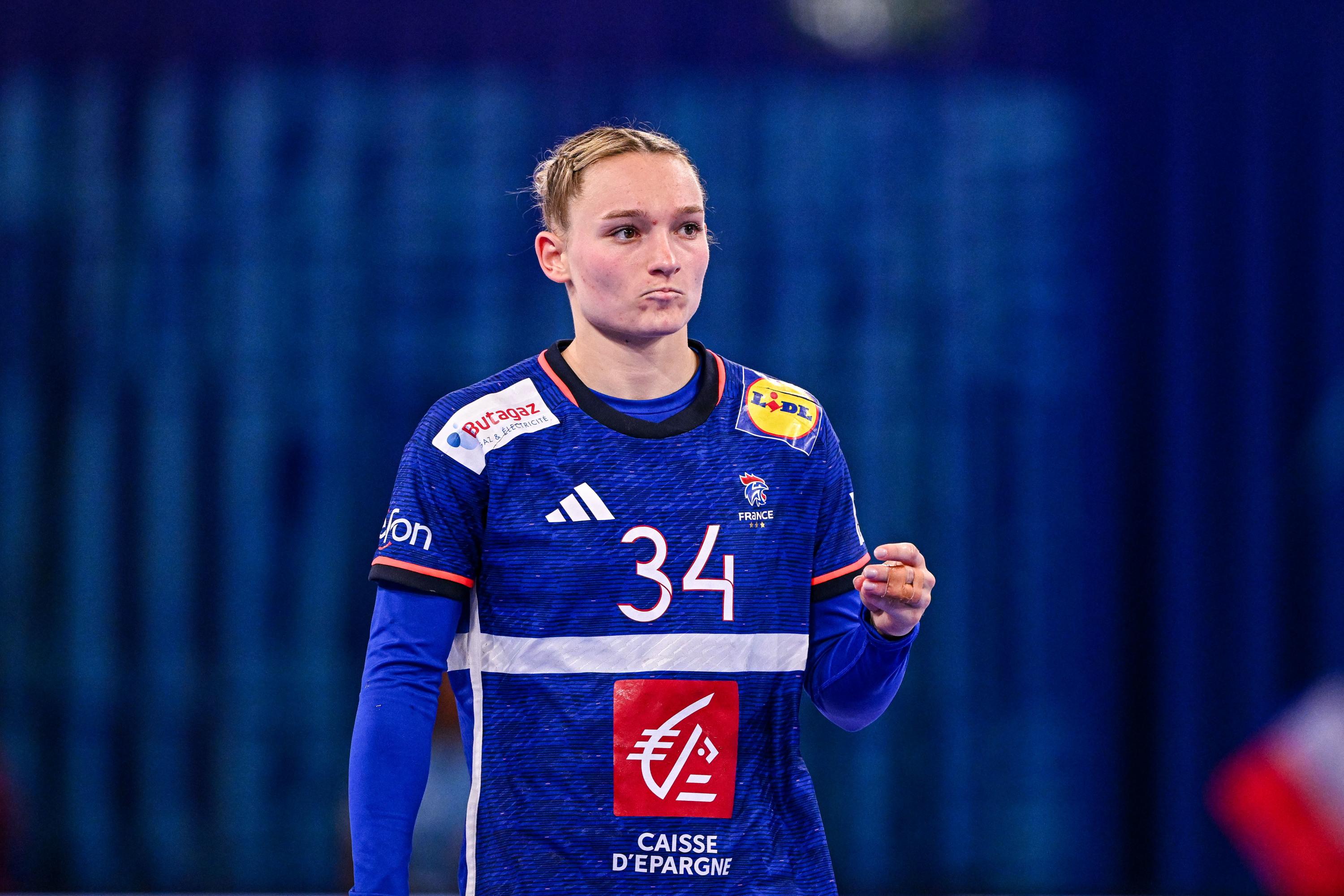 Handball : deuxième victoire d’affilée pour les Bleues face à la Roumanie