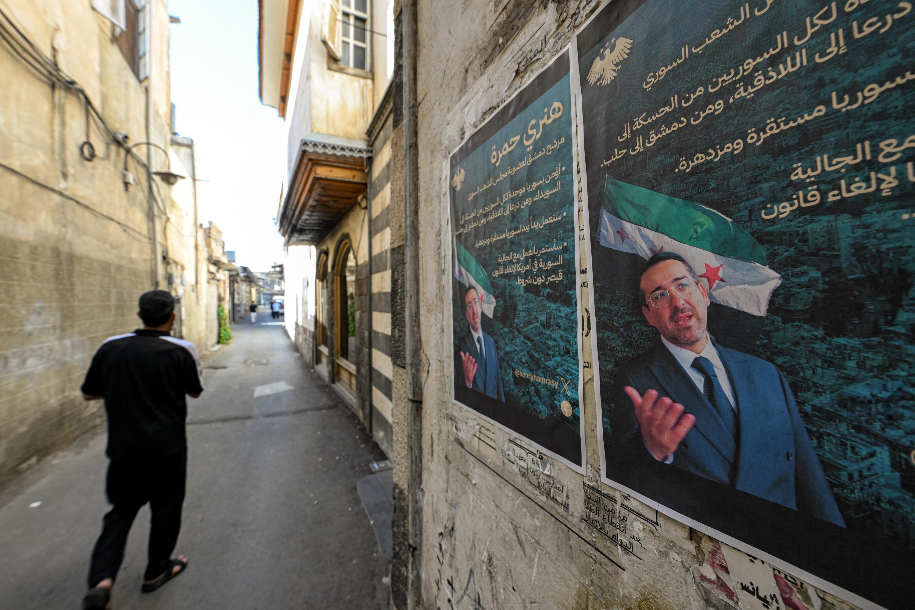 «Nous avons le sentiment d’être exclus de l’État» : à la veille du scrutin, la colère des Syriens privés d’élections