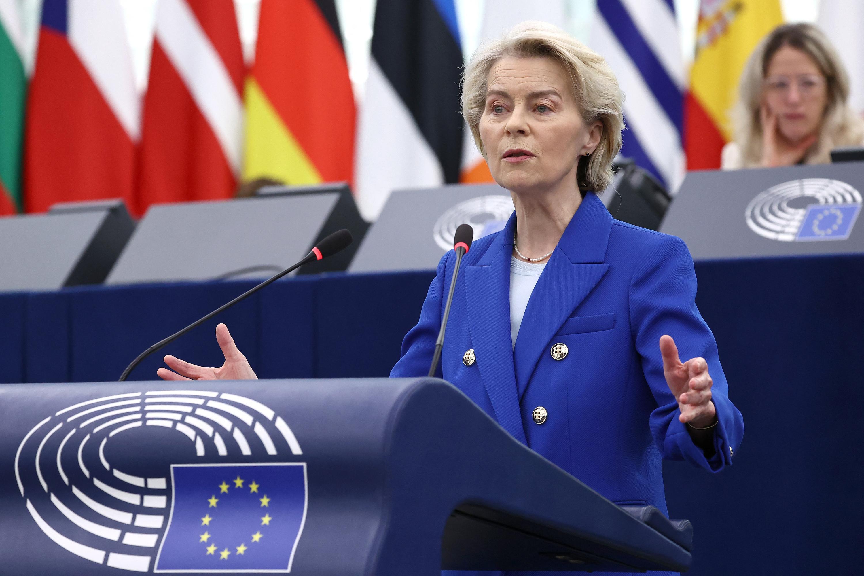 Ursula von der Leyen face à la fronde des partis extrémistes au Parlement européen