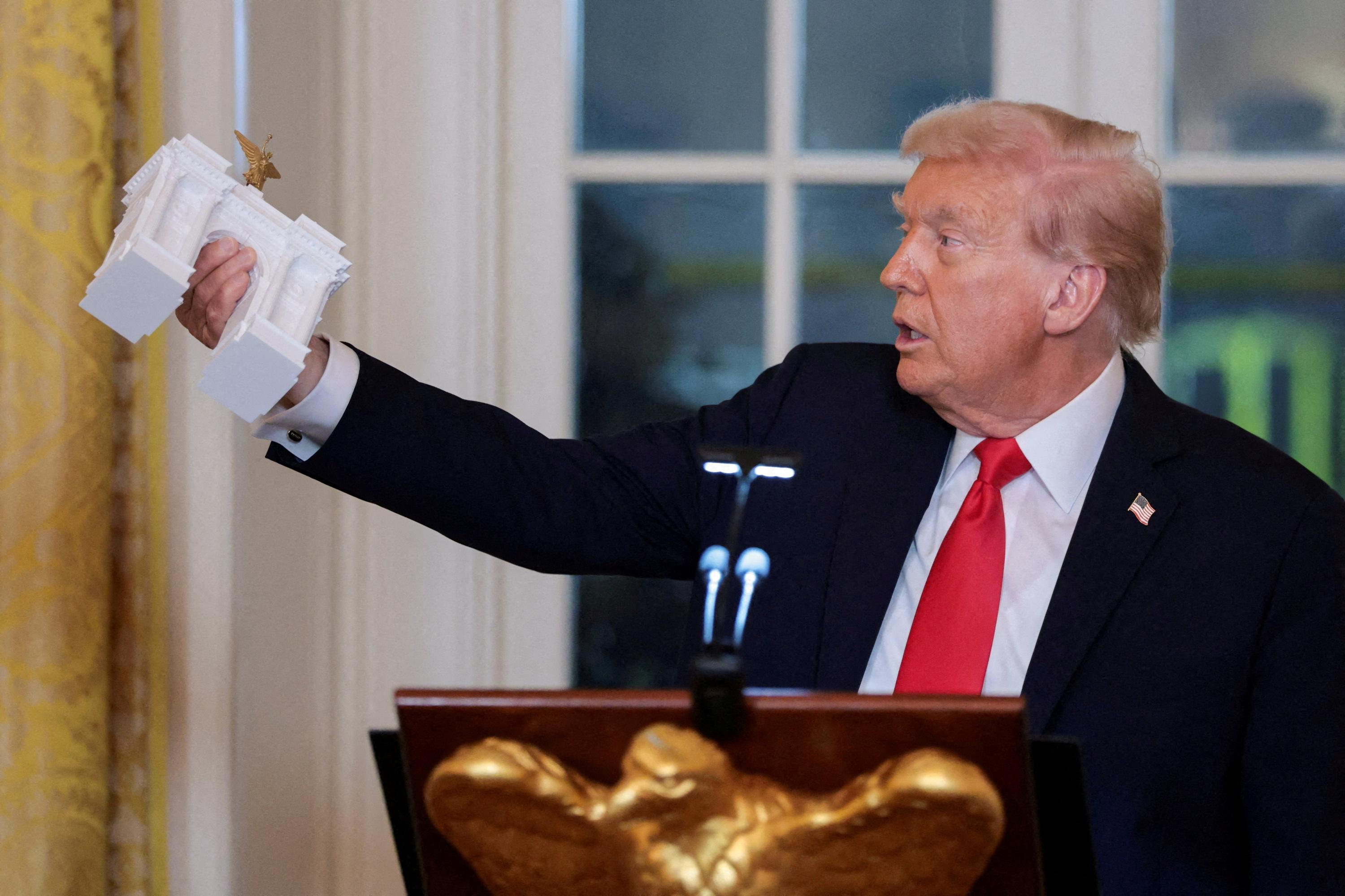 Maison-Blanche : Donald Trump organise un dîner de remerciement pour les riches donateurs de sa salle de bal