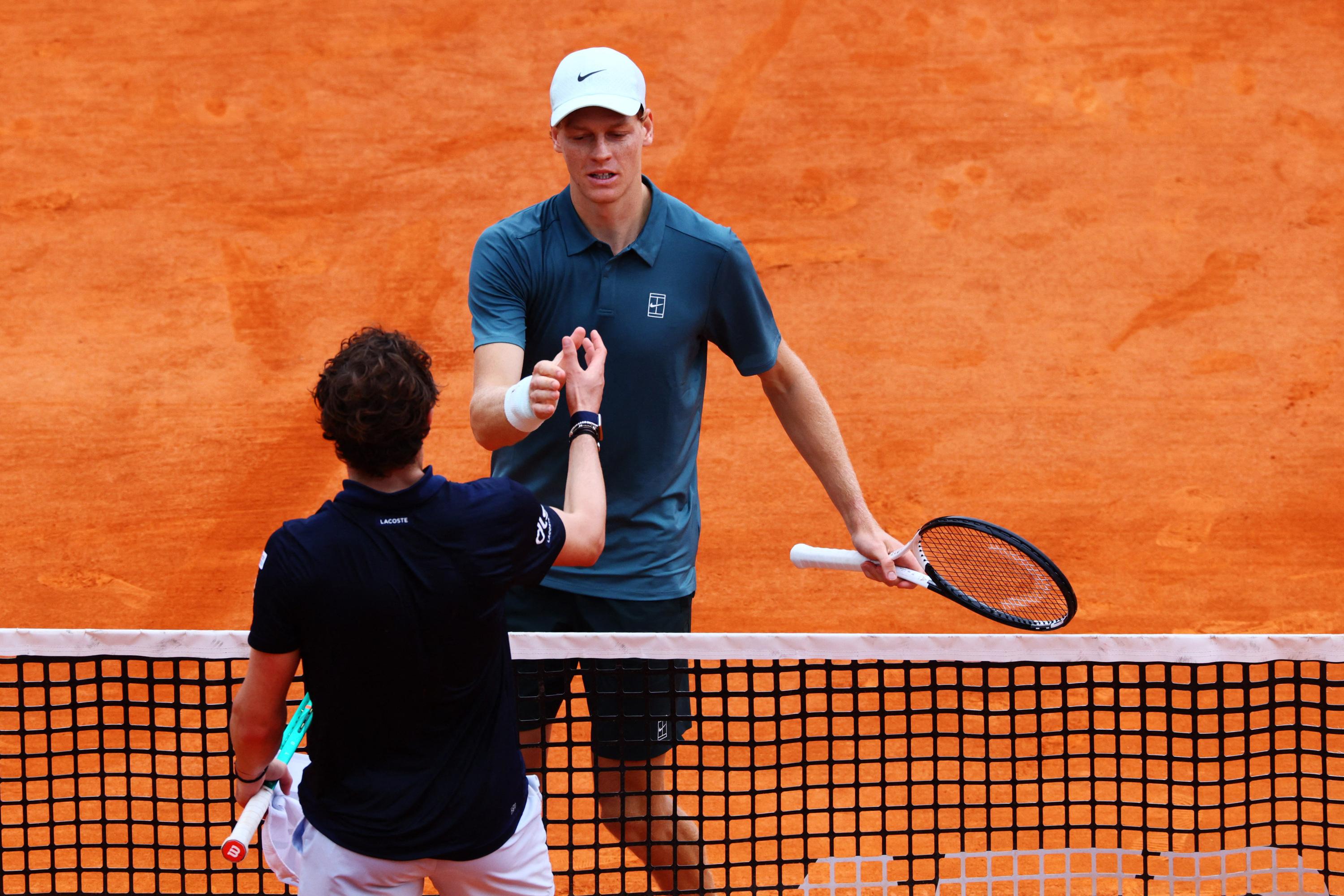 Tennis : revivez la victoire écrasante de Sinner face à Humbert à Monte-Carlo
