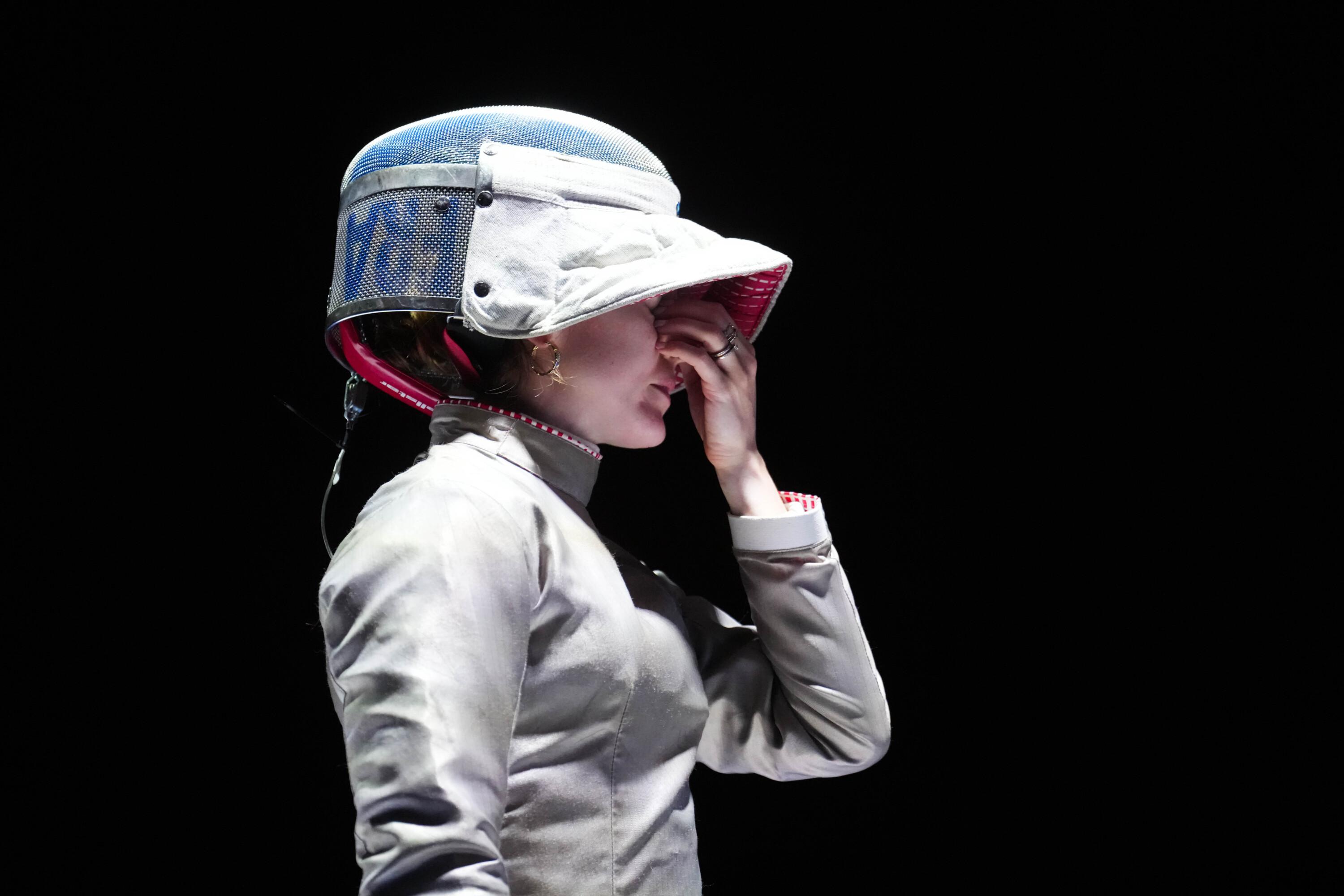 Mondiaux d'escrime: la sabreuse Manon Apithy éliminée en 8es