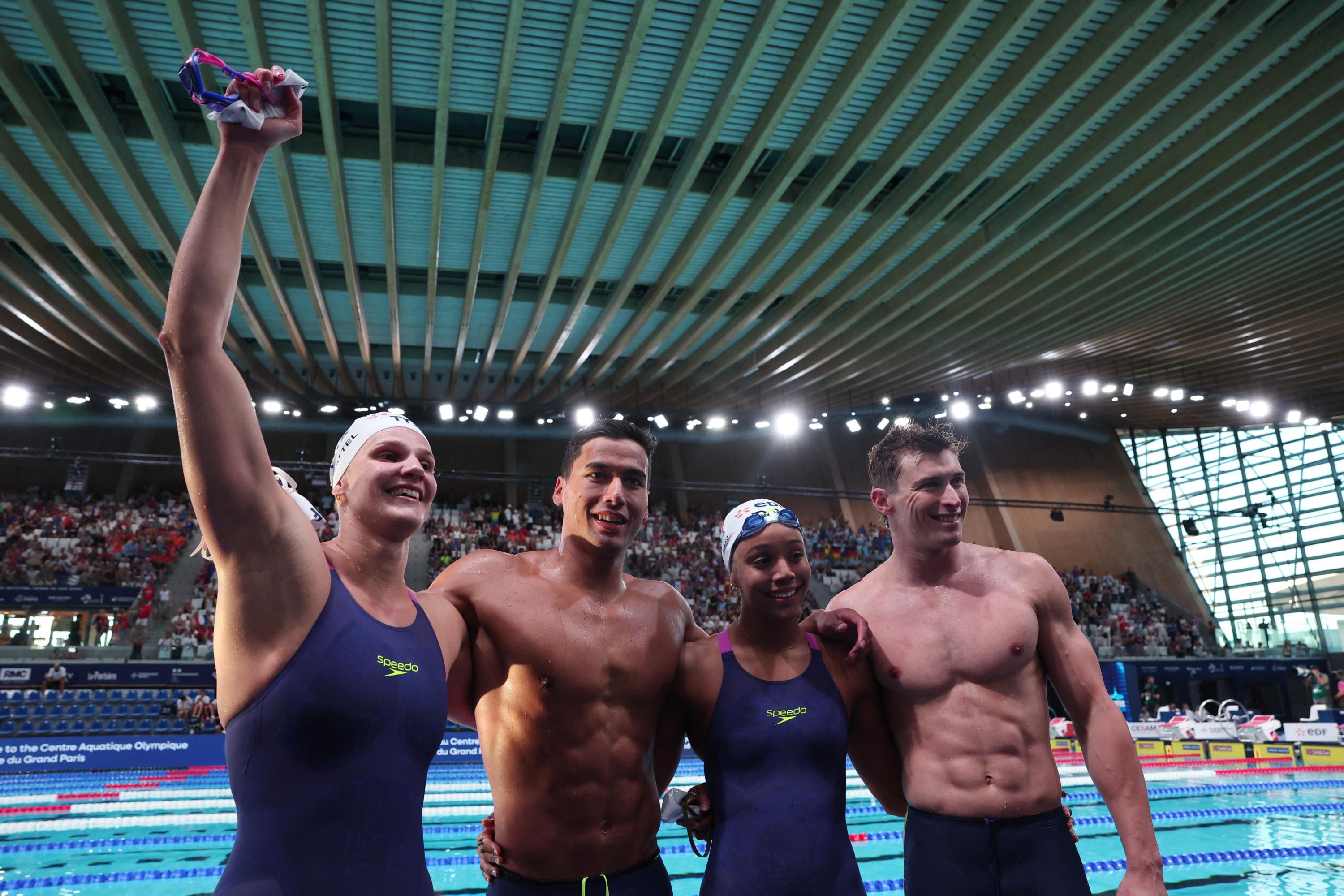 Championnat d’Europe de natation : en or, le relais mixte 4x100 4 nages français met le feu au bassin