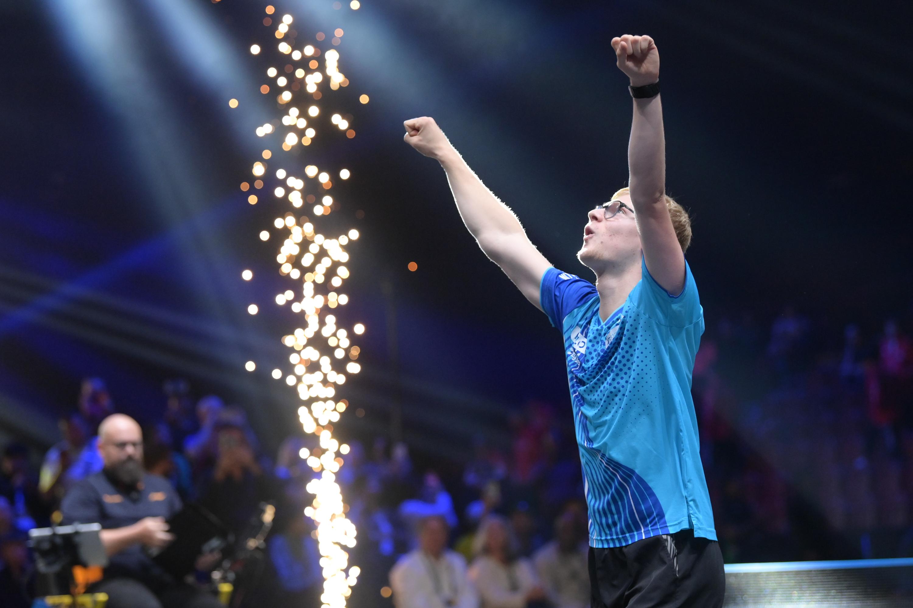 Tennis de table : après son sacre en Suède, Félix Lebrun est passé numéro 2 mondial