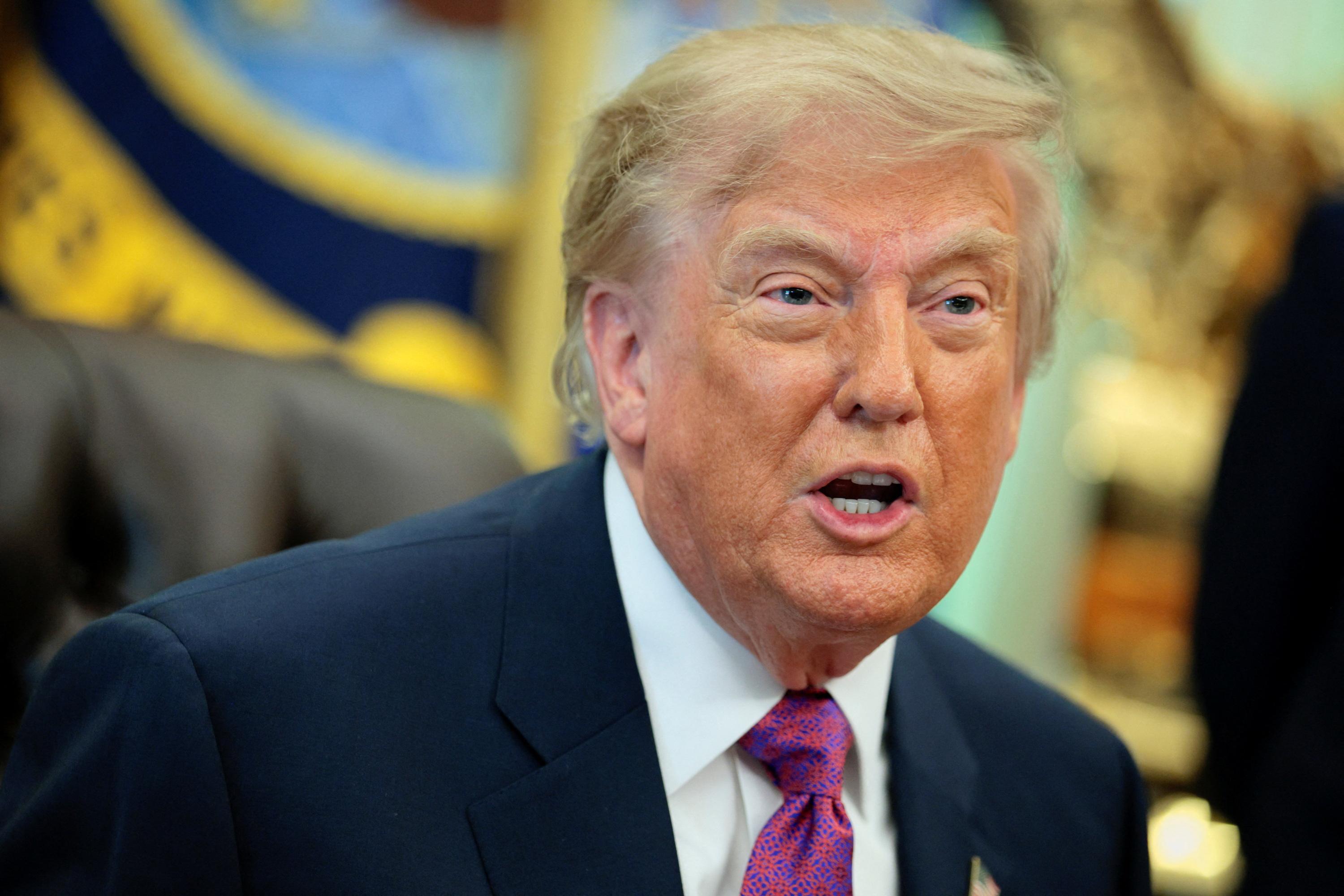 Vladimir Poutine «ne va pas attaquer un territoire de l’Otan», assure Donald Trump