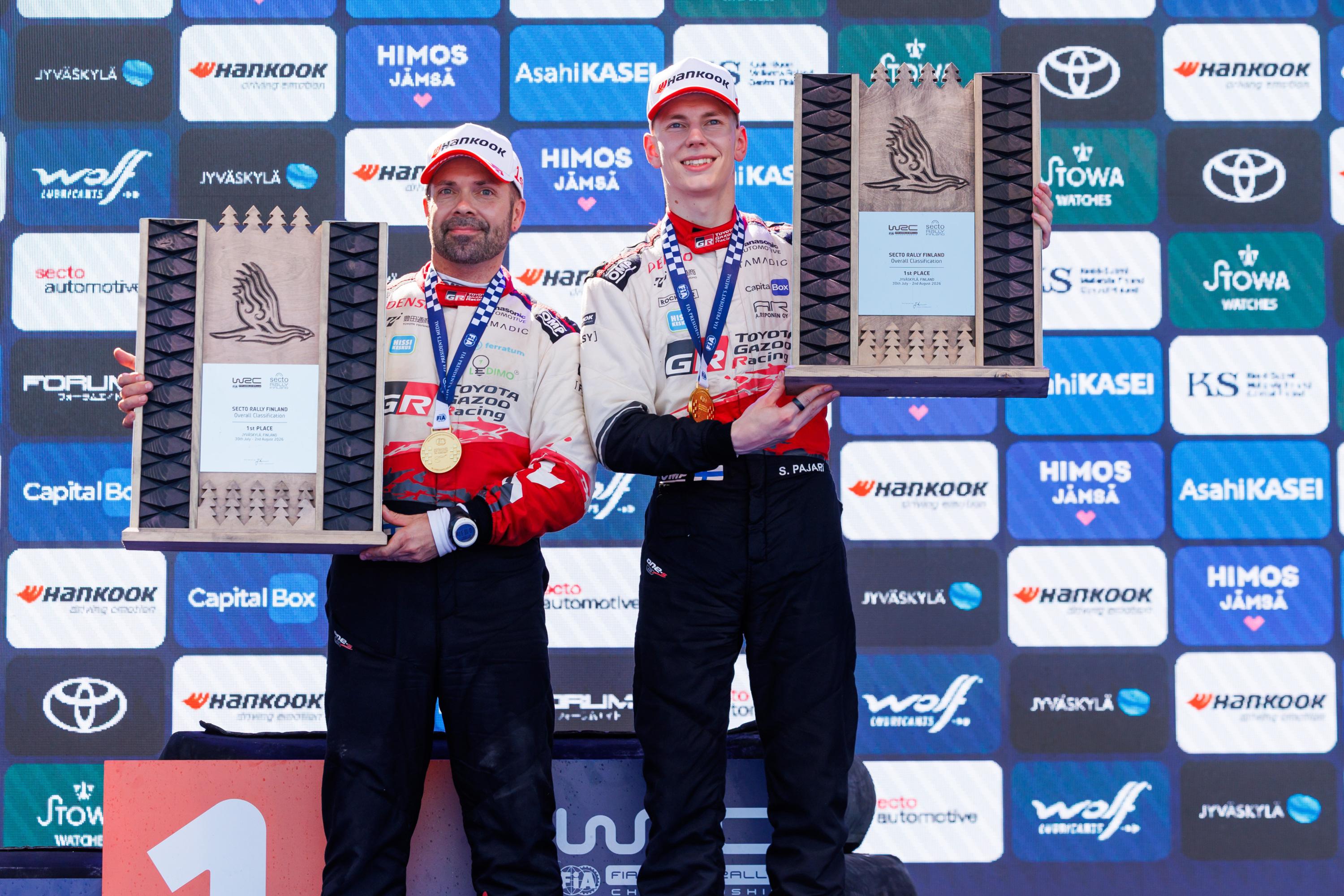 Rallye : troisième victoire consécutive en championnat du monde, Sami Pajari est invincible