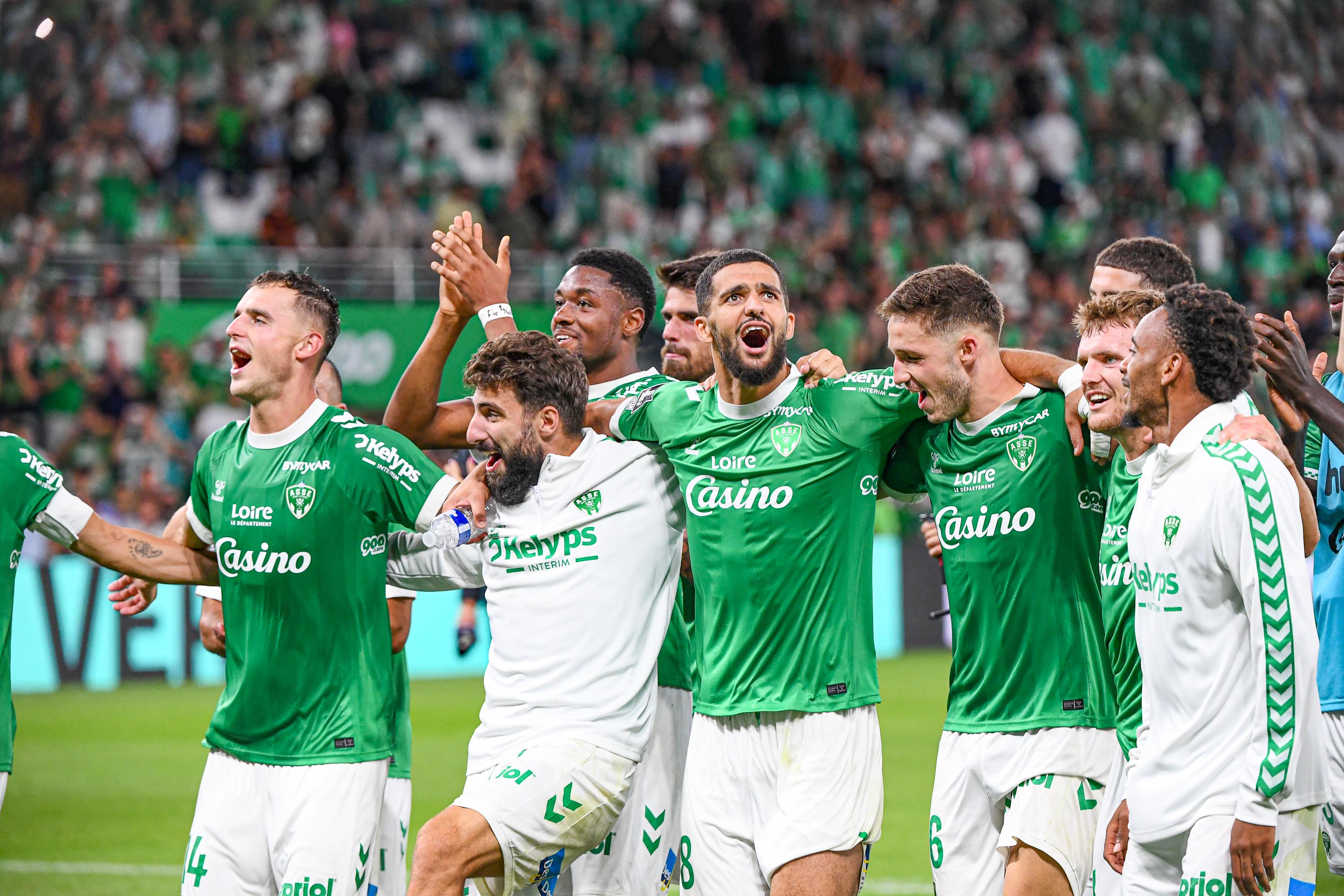 Ligue 2 : le choc pour Saint-Etienne, vainqueur de Montpellier