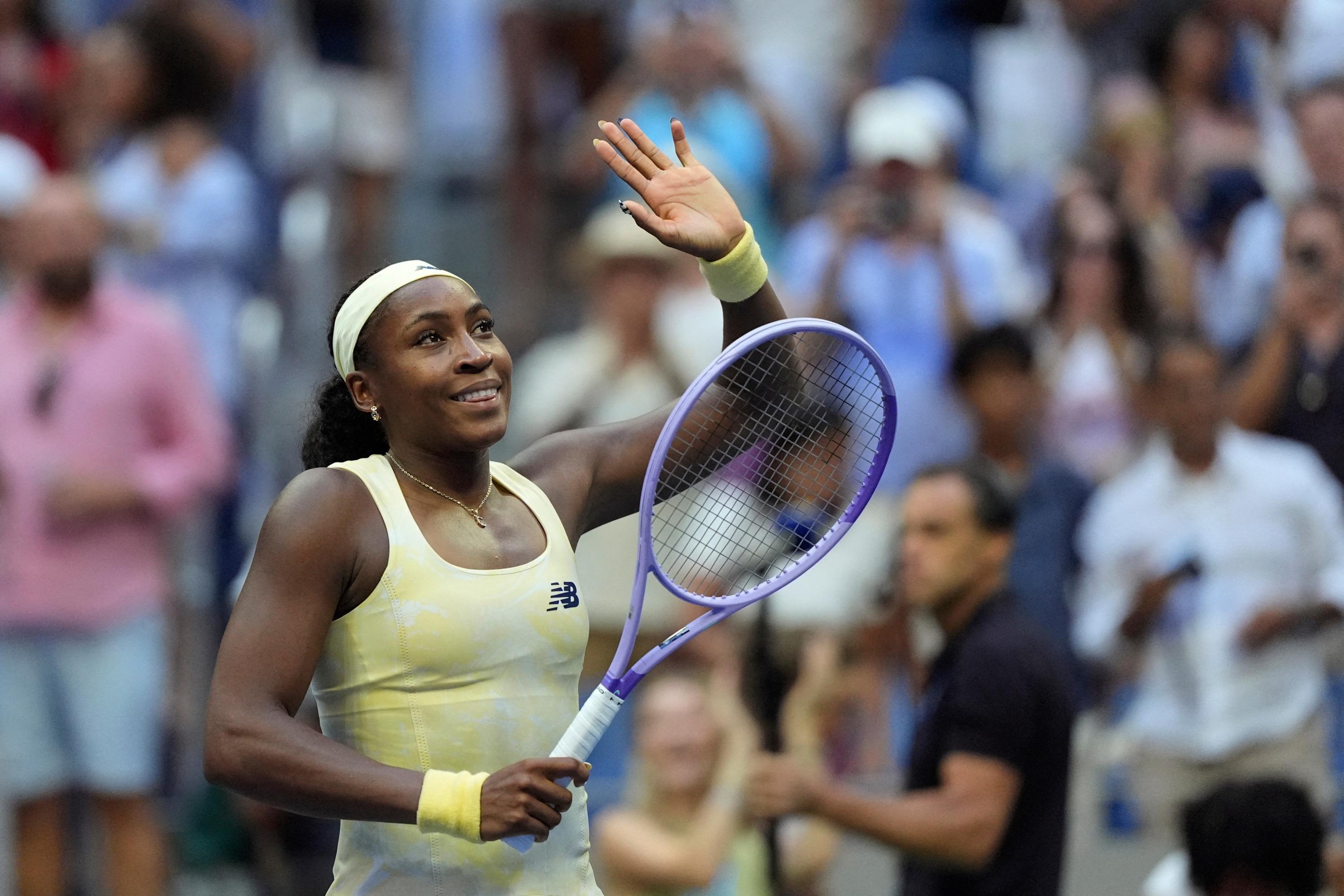 US Open : Gauff file en huitièmes sans trembler
